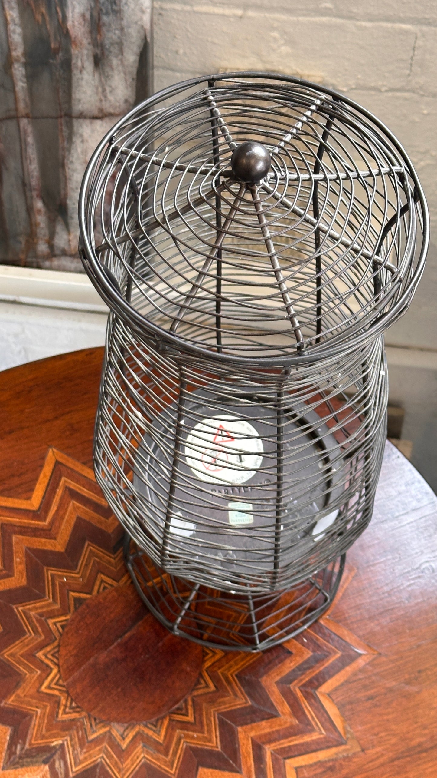 Large Wire Candle Holder