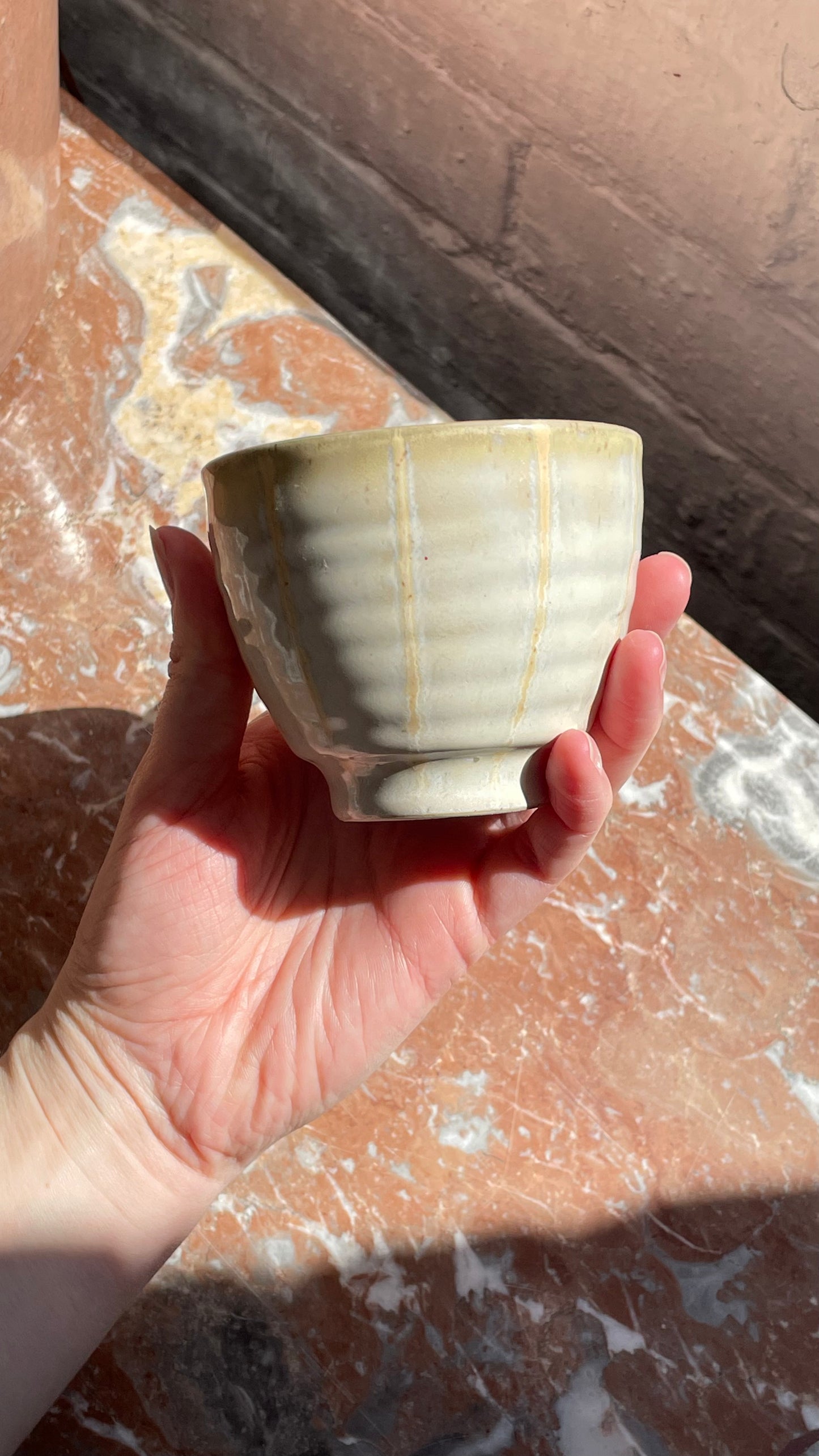 Small Turned Ceramic Vessel