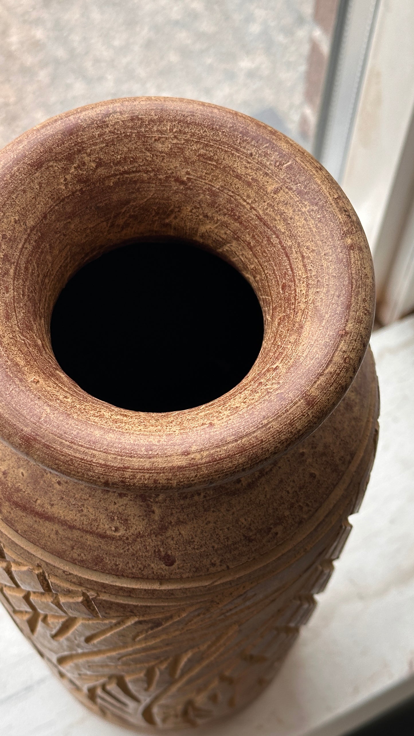 Large Clay Vase