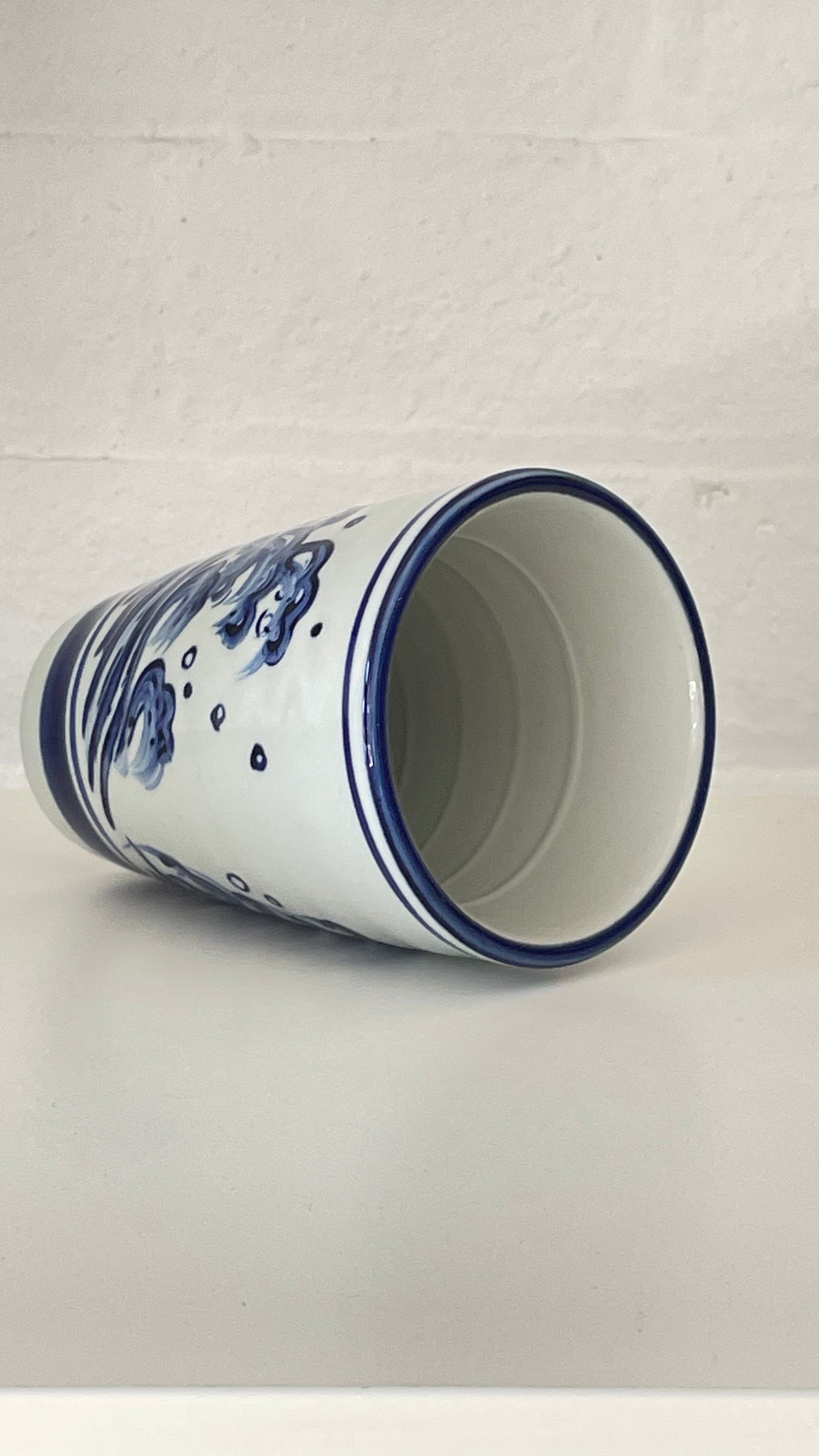 Ceramic Japanese Wave Cup