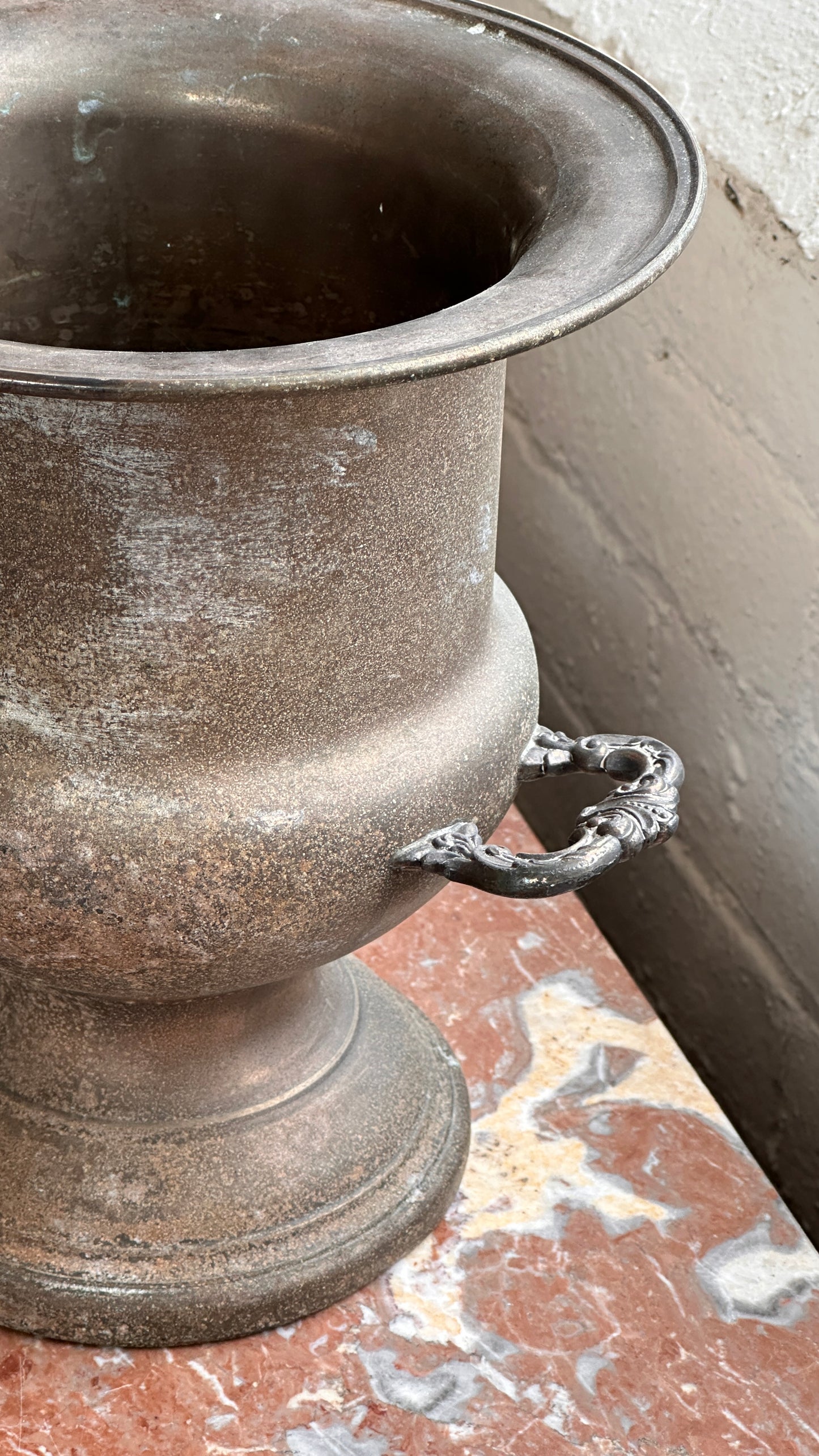 Antique Silver Champagne Bucket