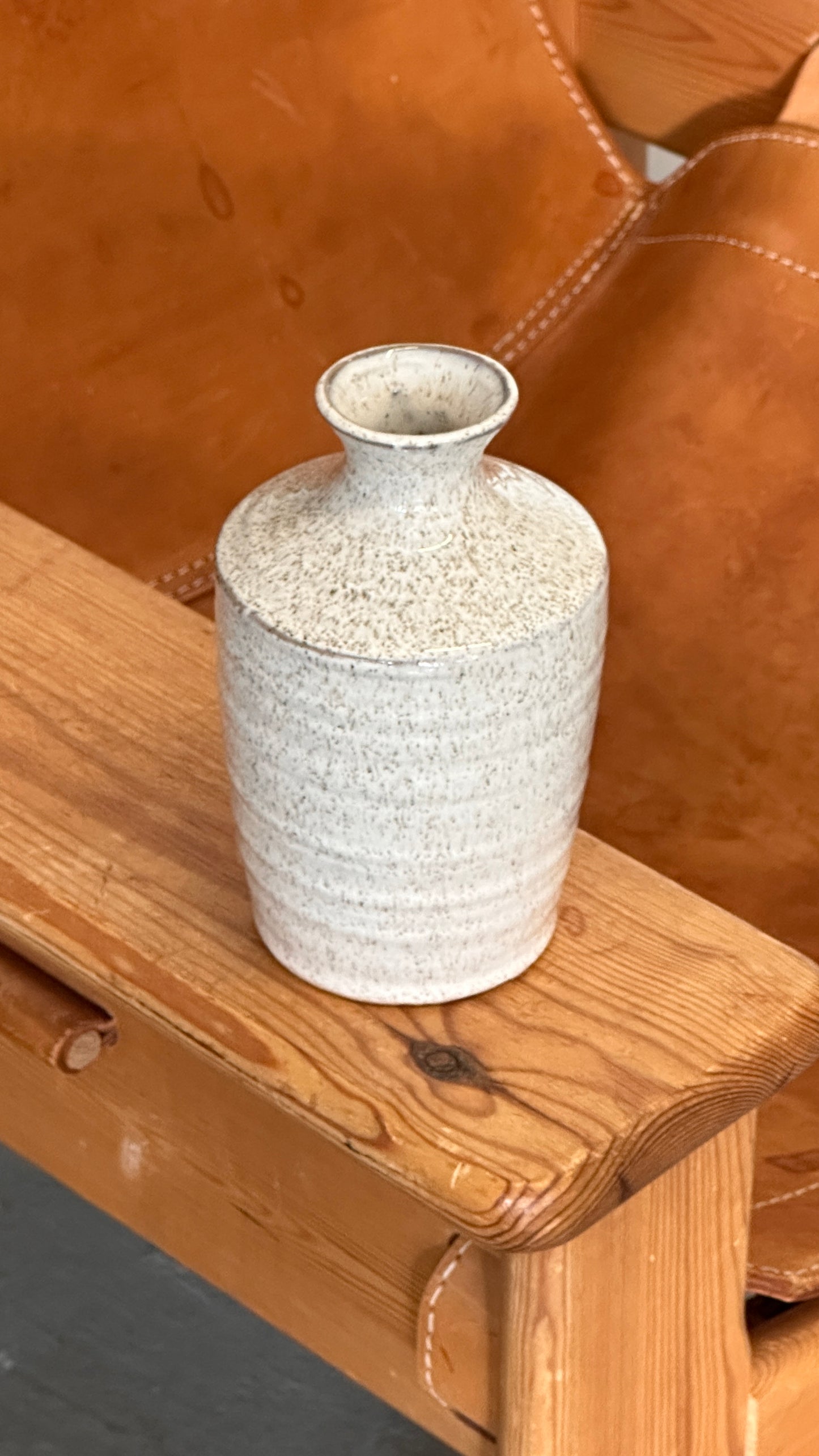 Turned Ceramic Vase