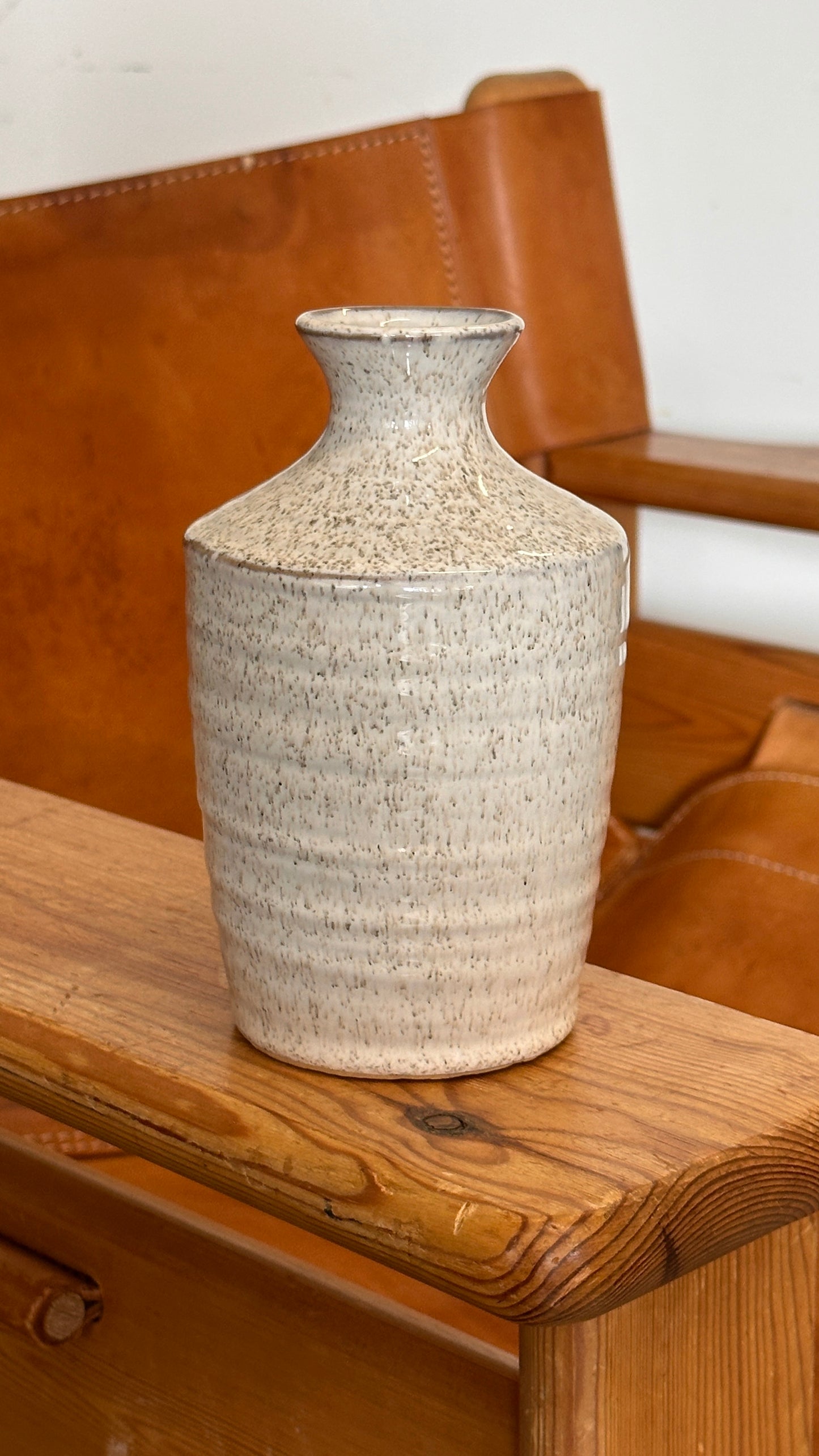 Turned Ceramic Vase