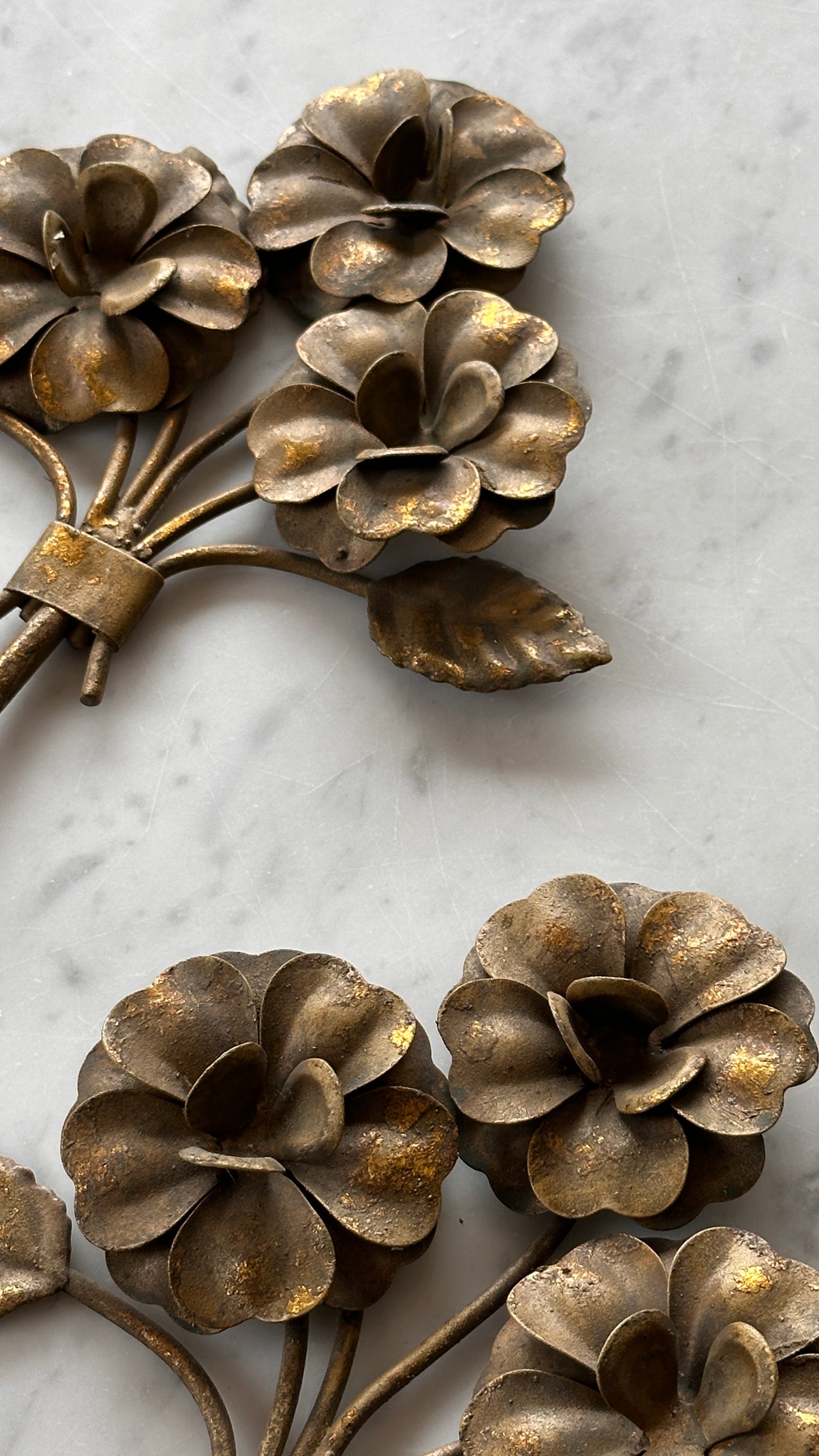 Pair of Floral Wall Hooks