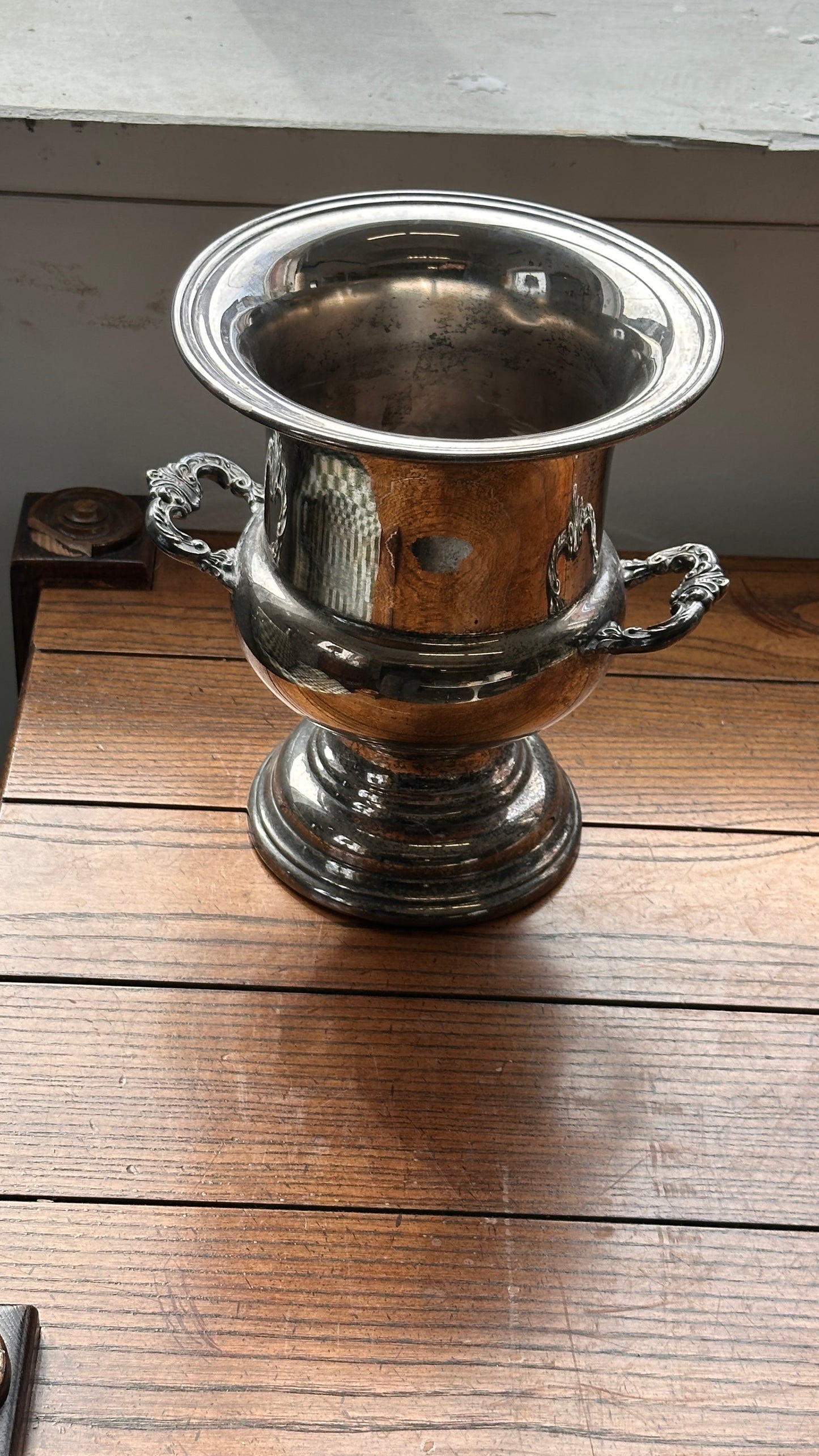 Vintage Silver Champagne Ice Bucket