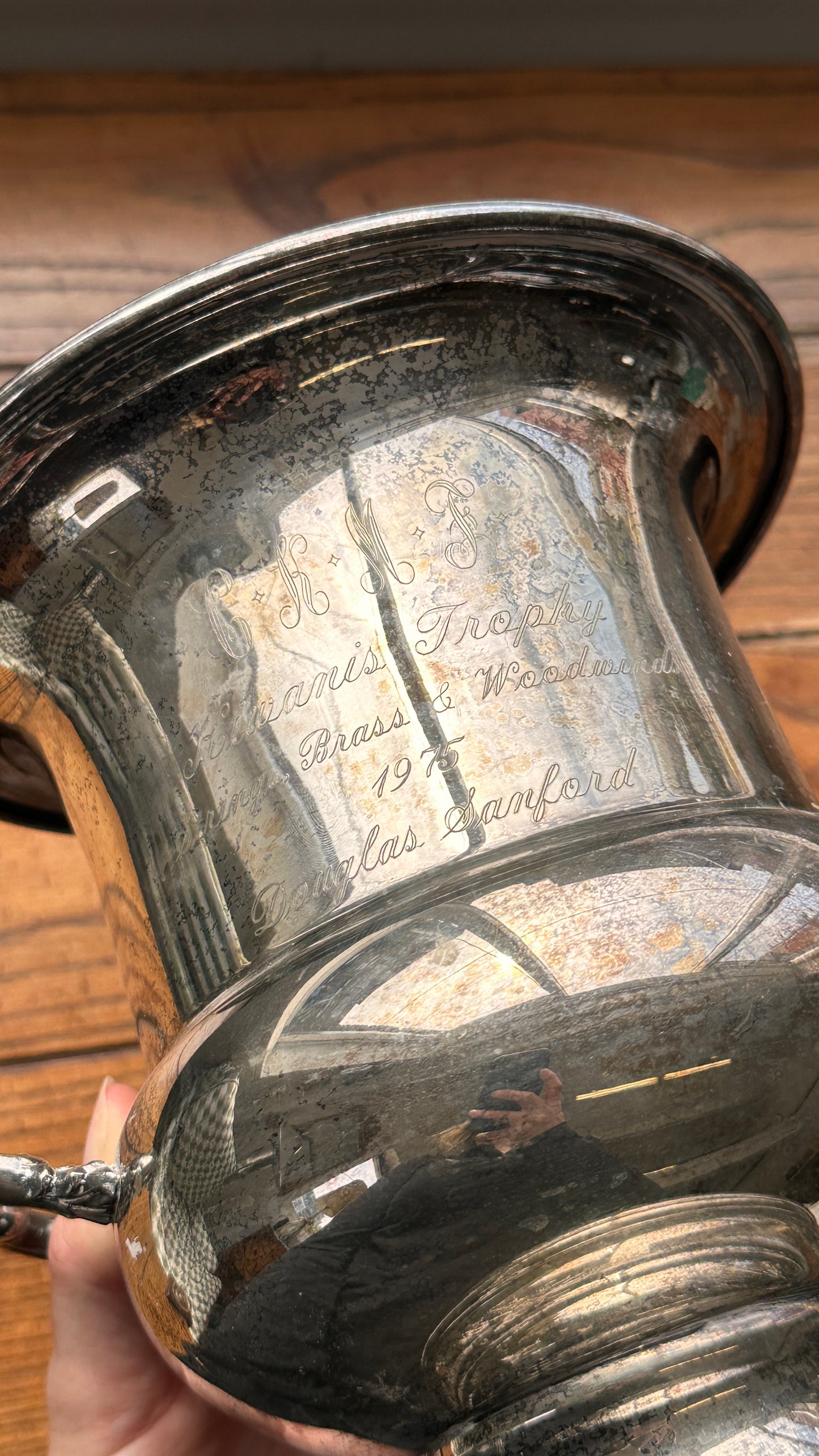 Vintage Silver Champagne Ice Bucket