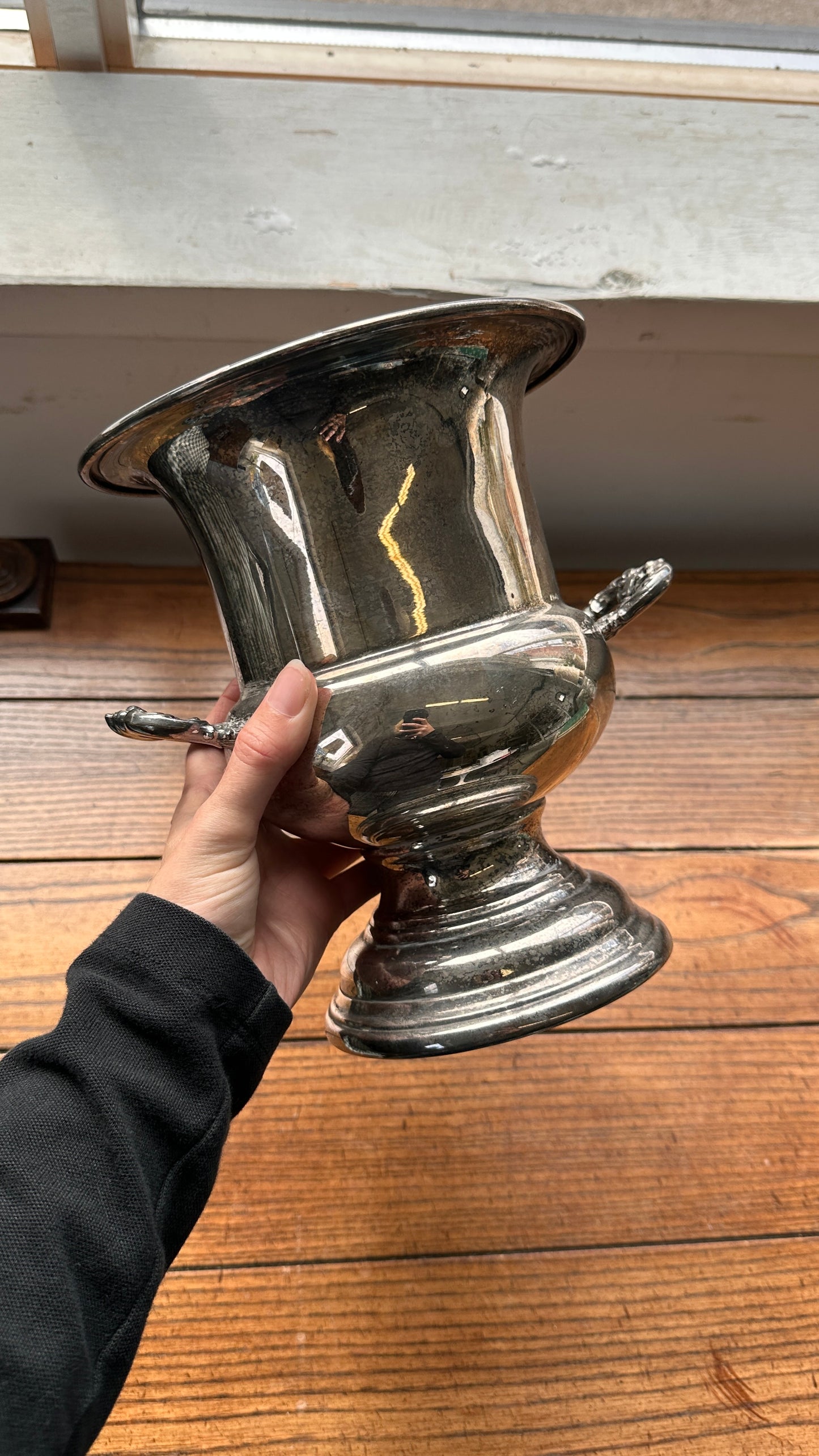 Vintage Silver Champagne Ice Bucket