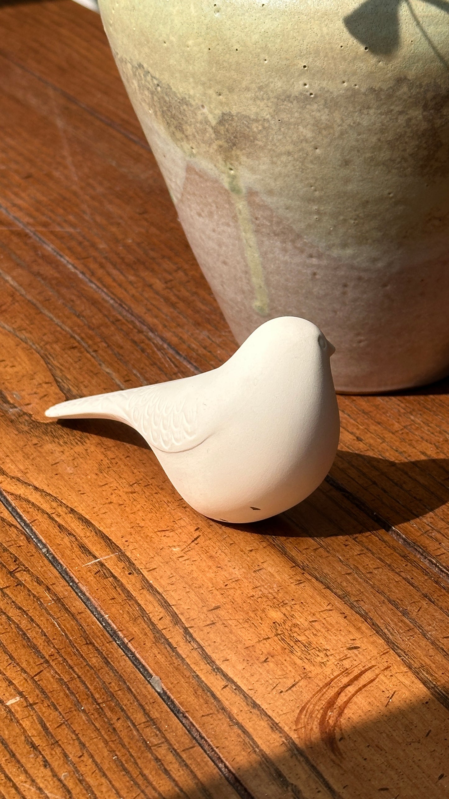 France Fauteux Ceramic Oiselet Figurine