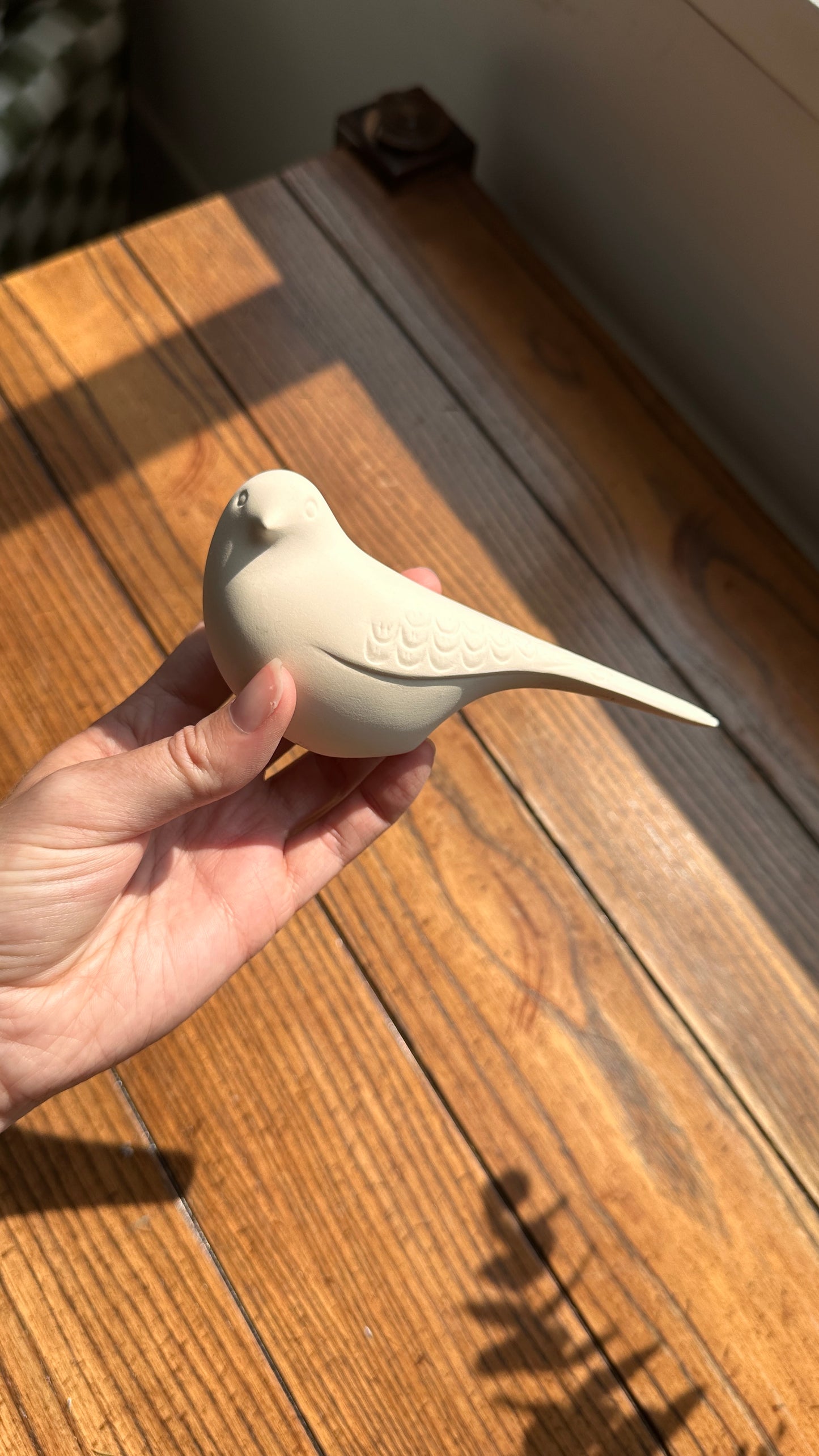 France Fauteux Ceramic Oiselet Figurine
