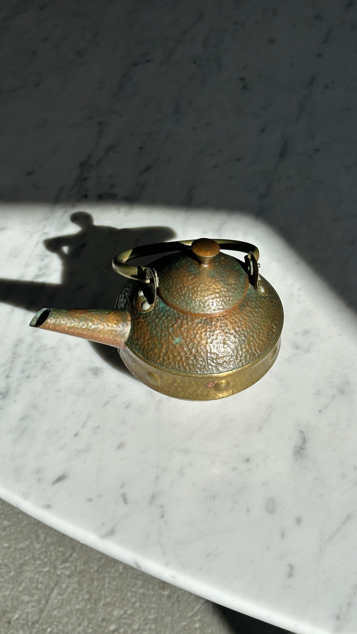 Vintage Copper Tea Pot