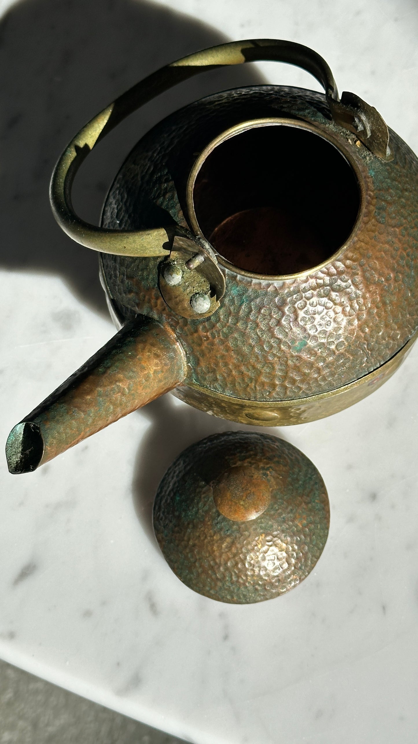 Vintage Copper Tea Pot