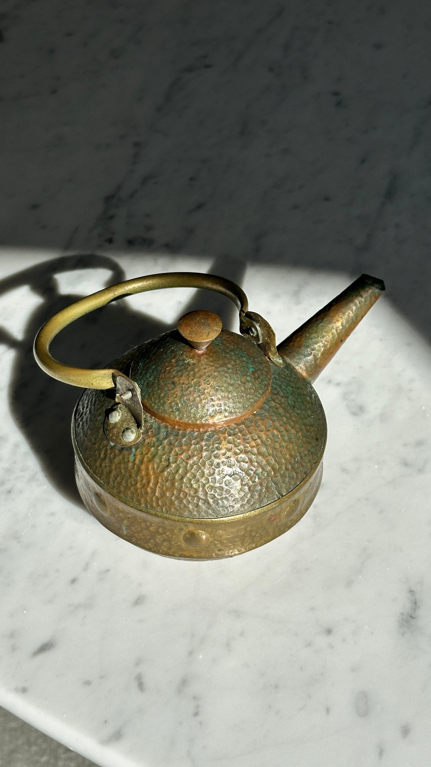 Vintage Copper Tea Pot
