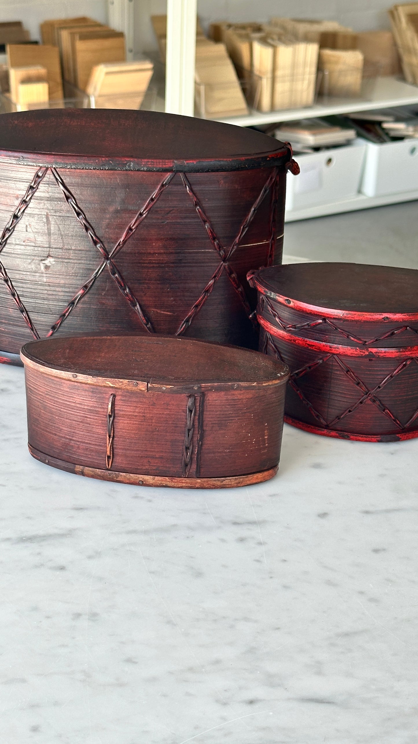Set of 3 Lidded Containers
