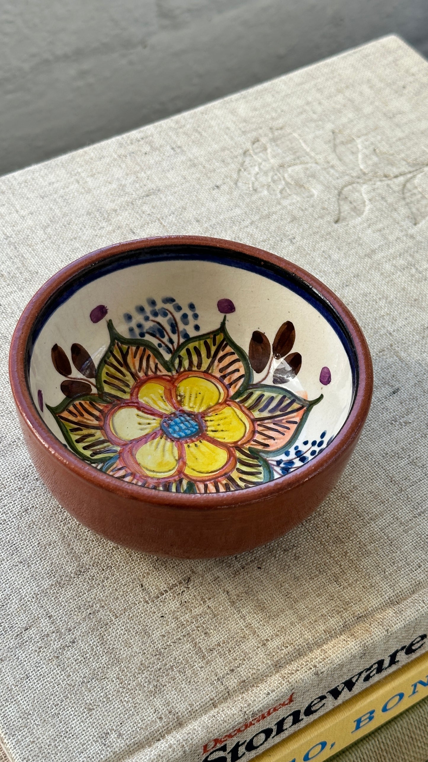 Hand Painted Ceramic Bowl