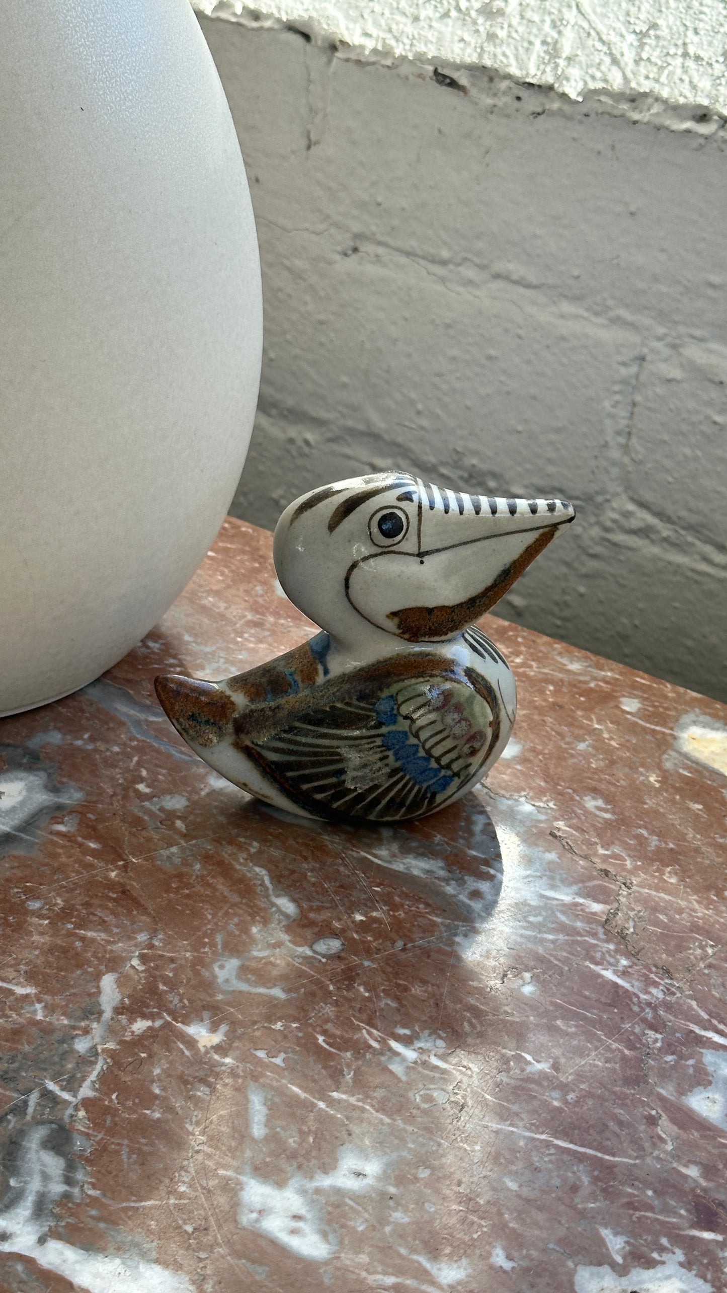 Hand Painted Ceramic Bird