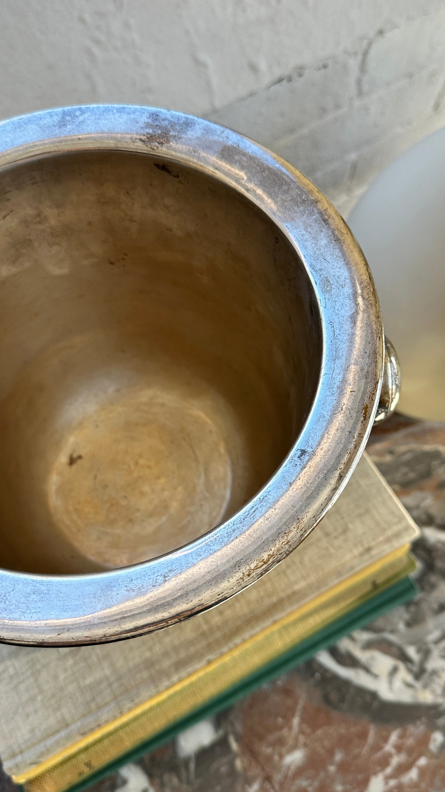 Engraved Silver Plated Champagne Bucket
