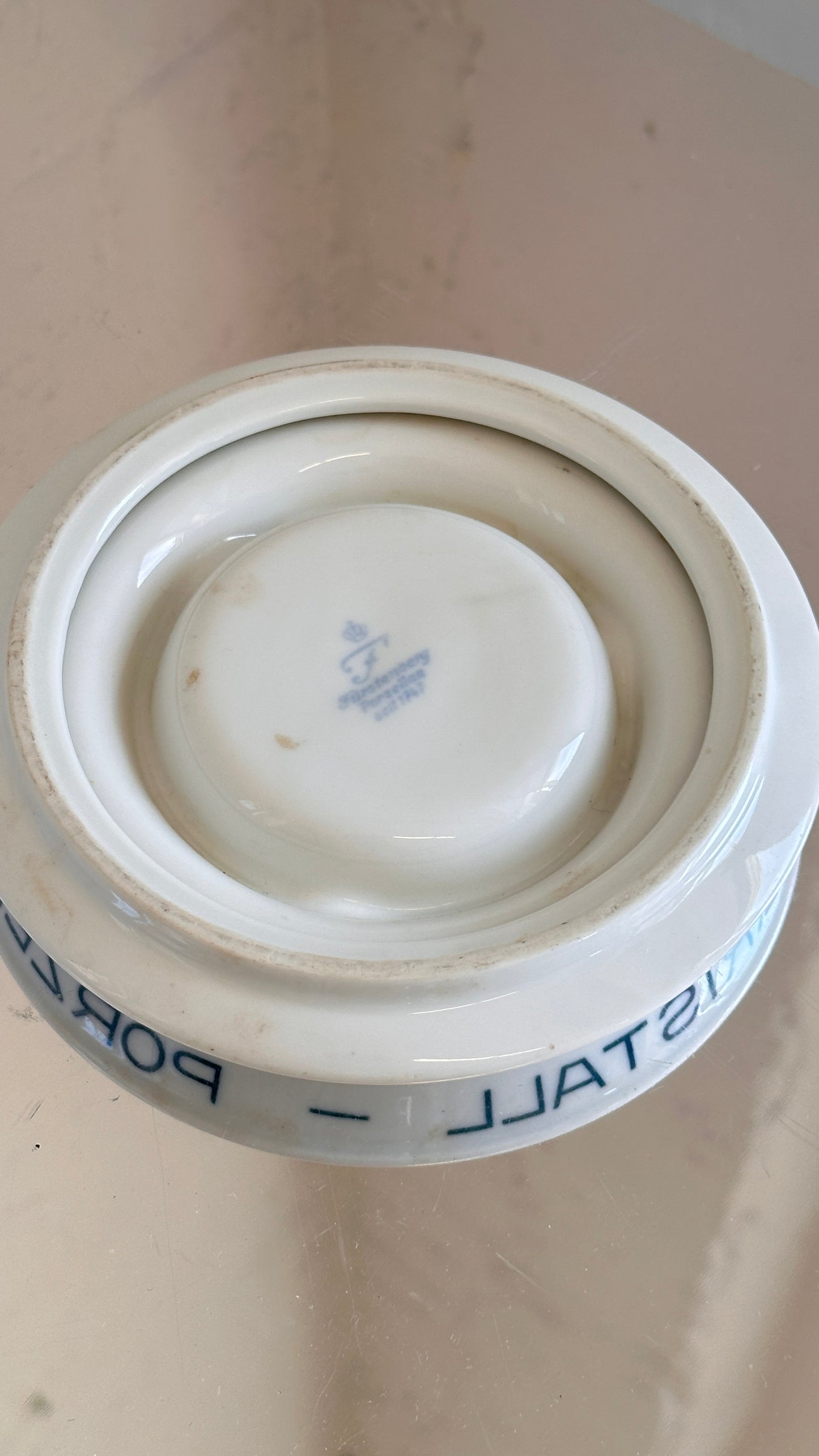 Vintage Furstenberger Porzellan Ashtray