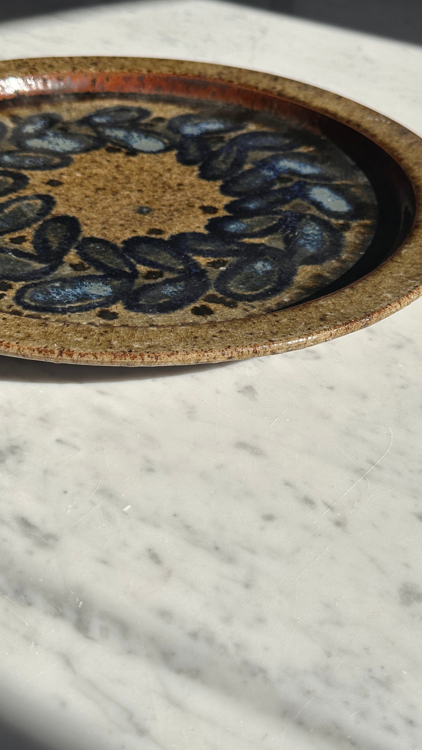 Large Handmade Ceramic Plate
