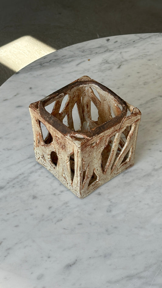 Handmade Ceramic Planter Box / Sculpture