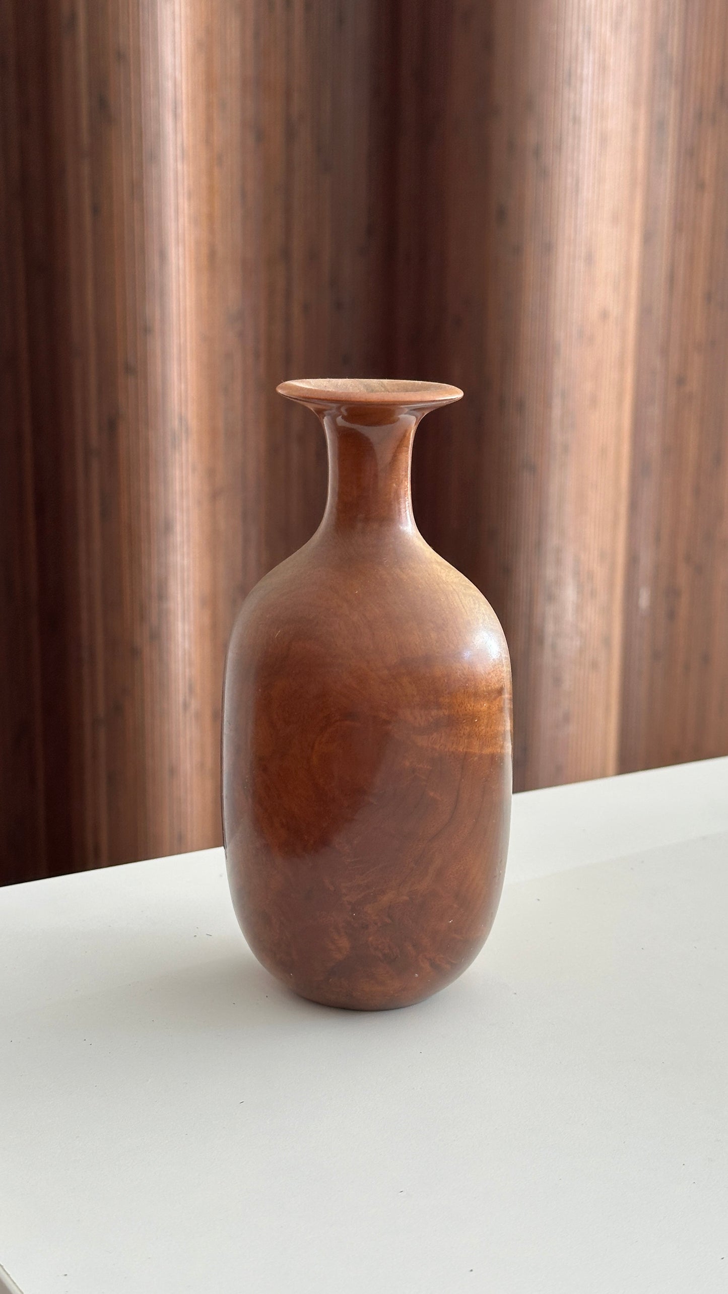 Turned Wooden Vase by Bob Hastings