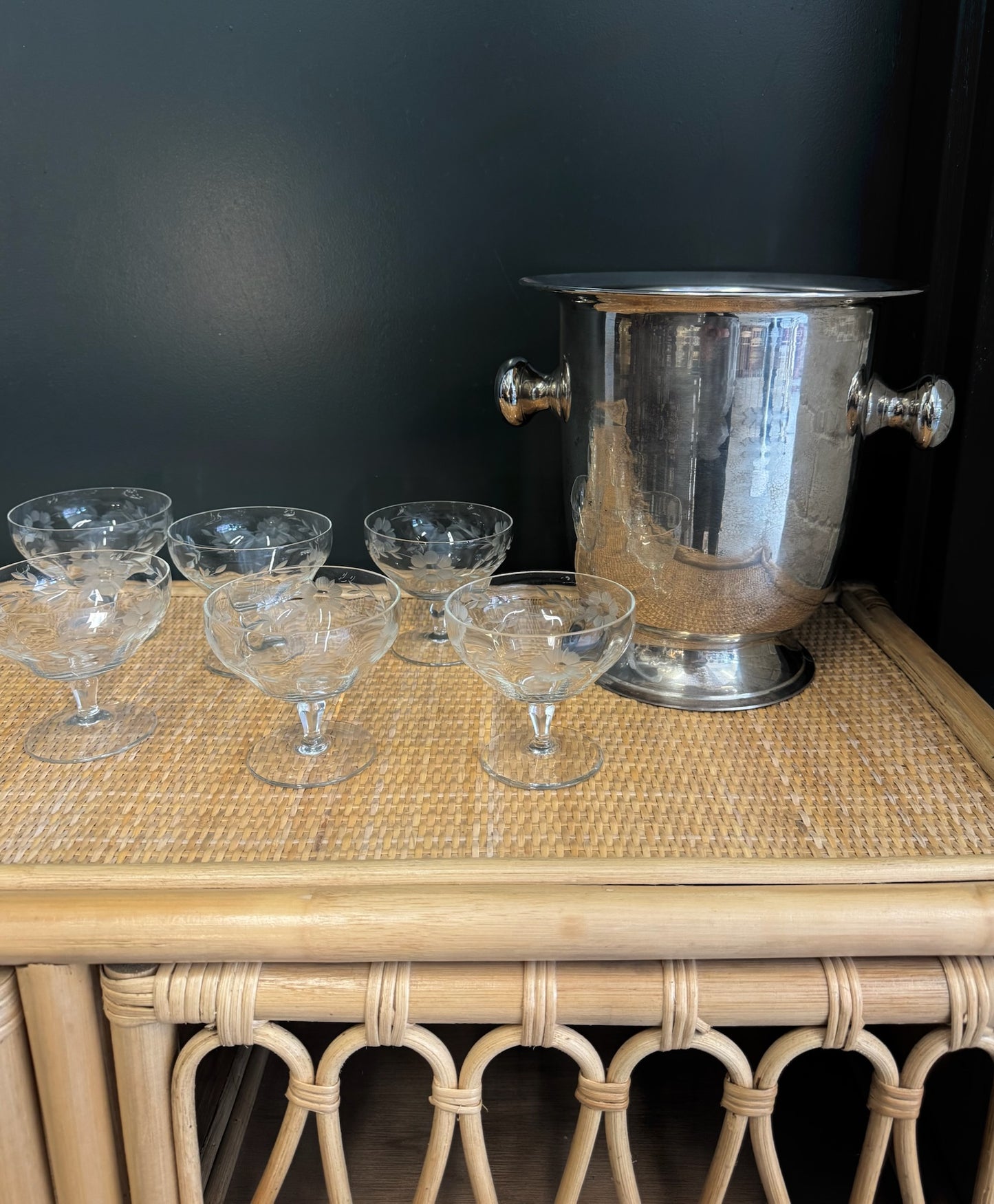 Glass Coups, Set of 6