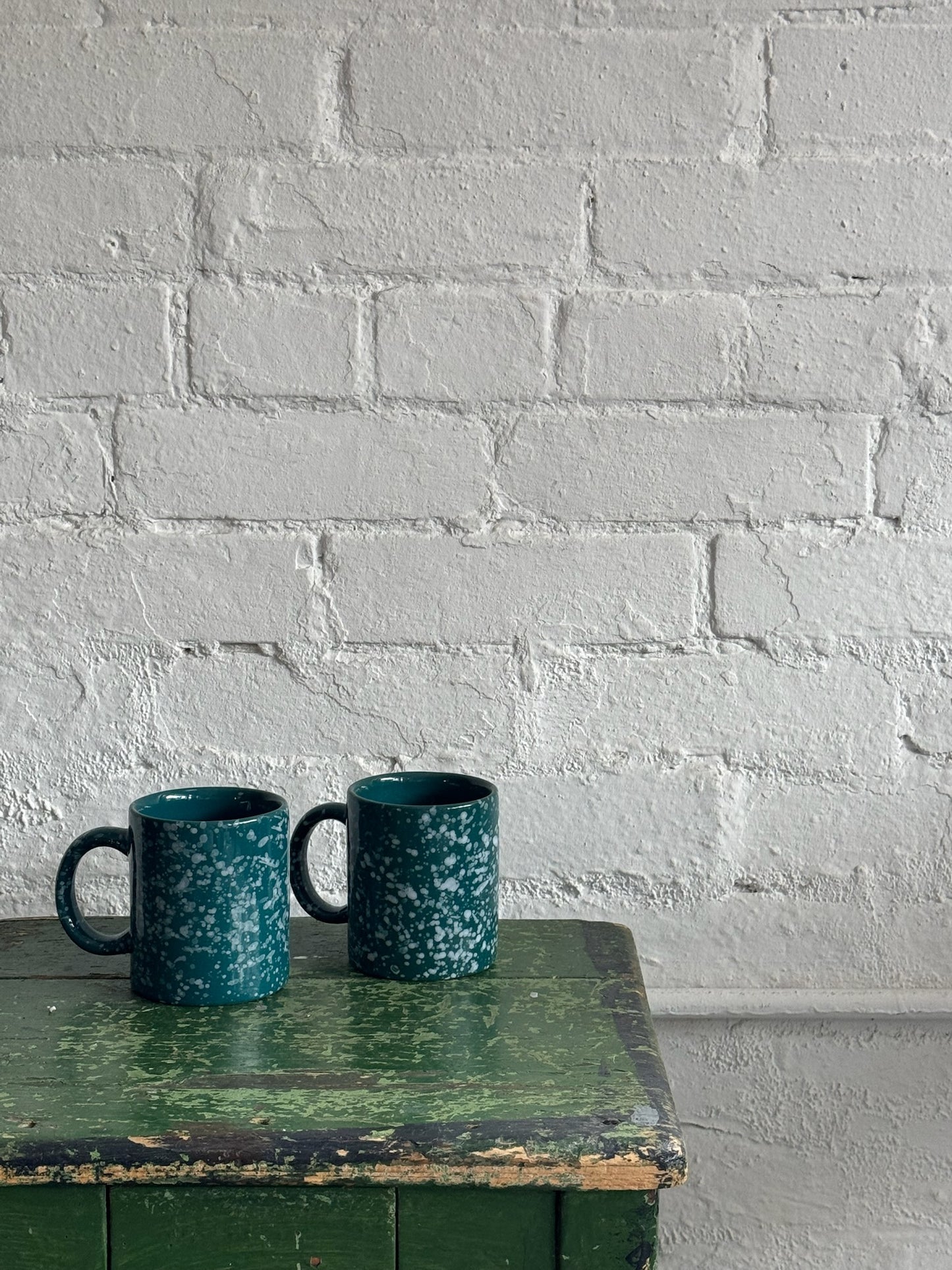 Speckled Mugs, Set of 2
