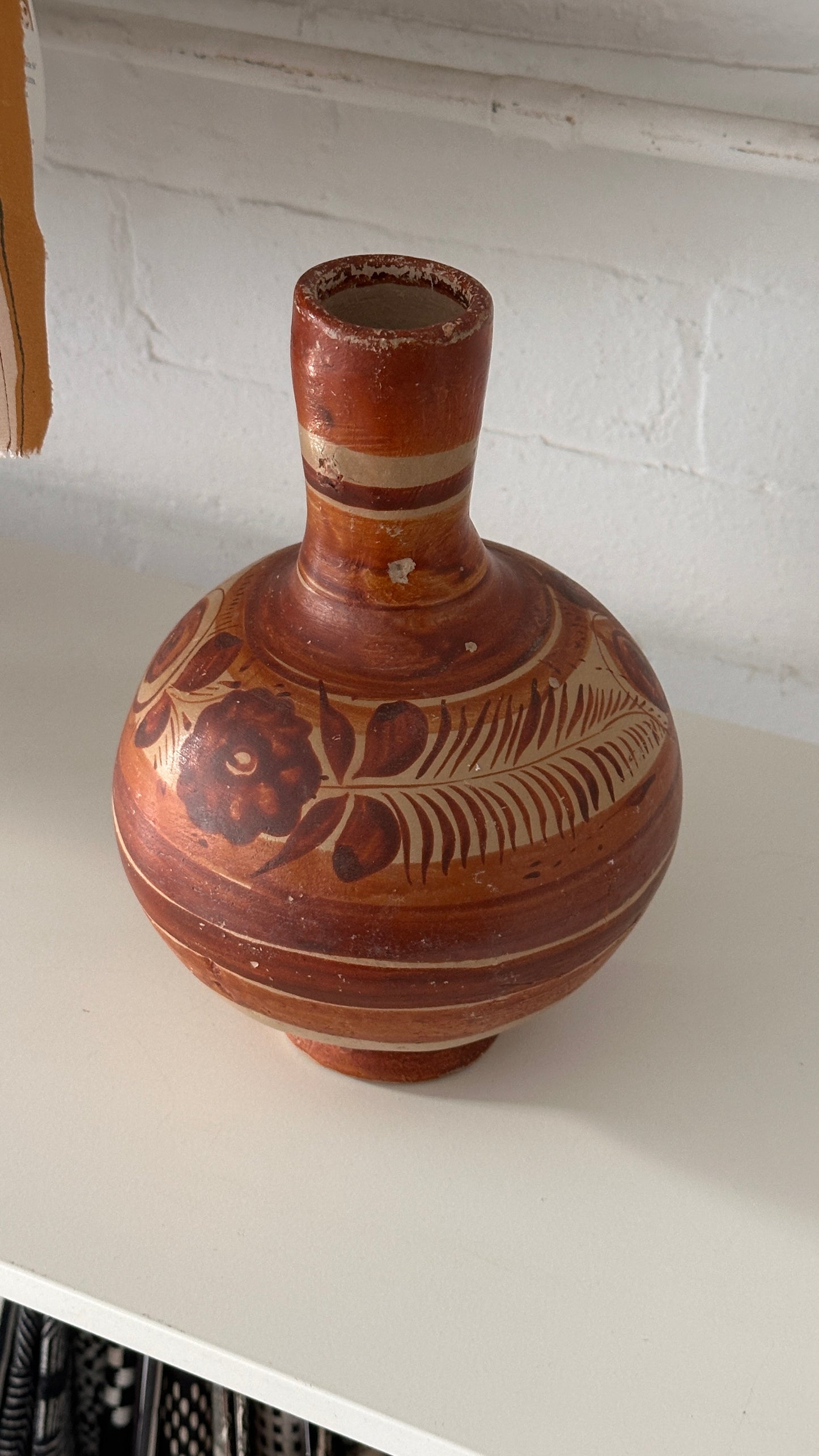 Hand Painted Ceramic Vase