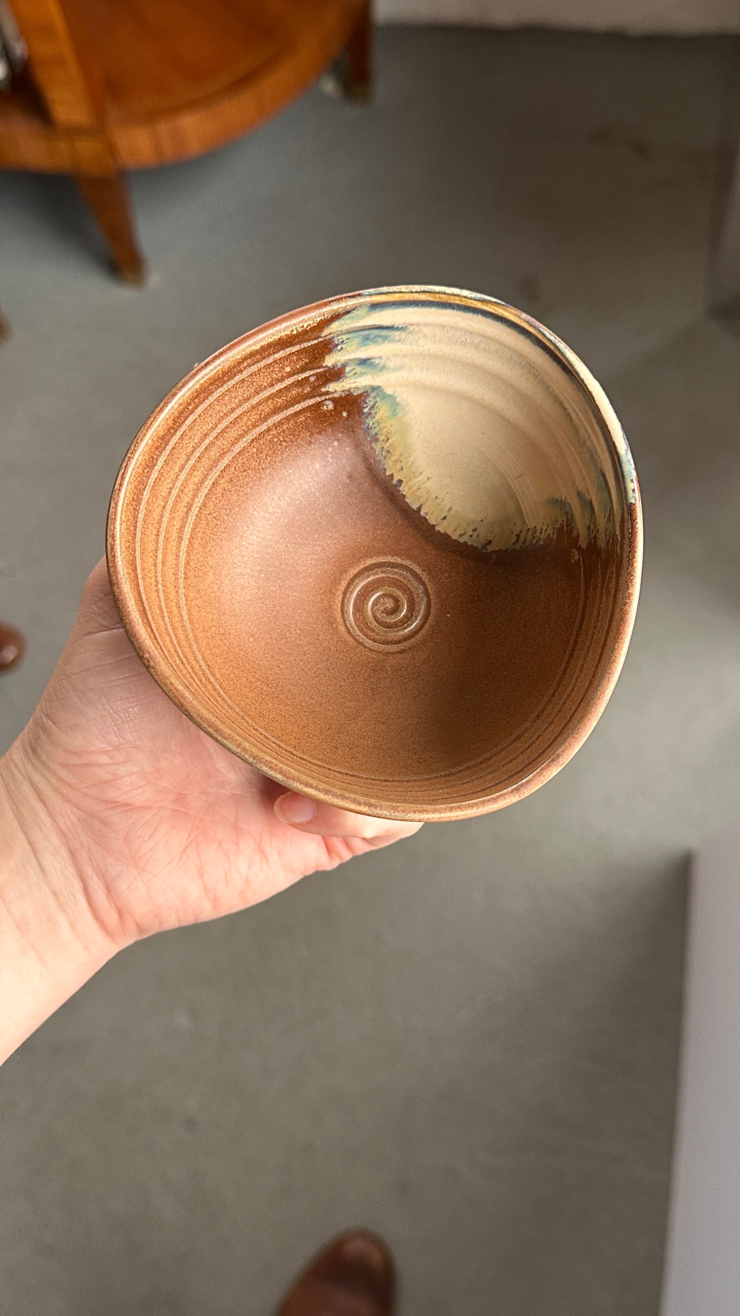 Turned Ceramic Bowl