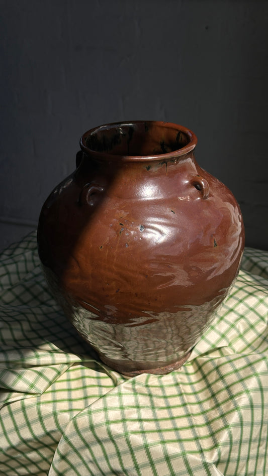Large Handmade Ceramic Vessel