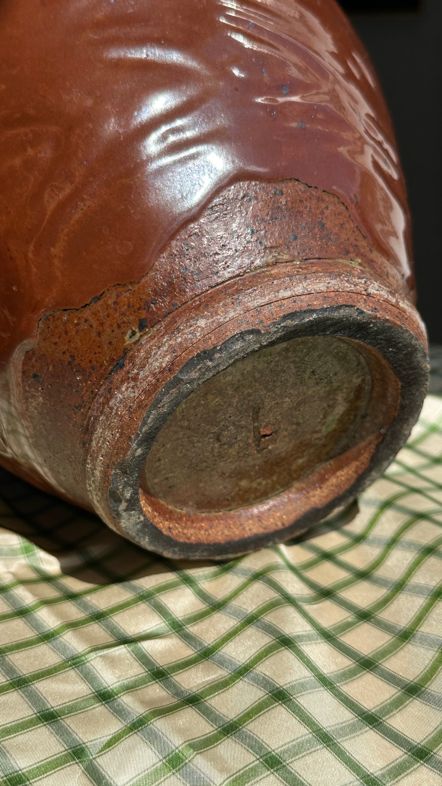 Large Handmade Ceramic Vessel