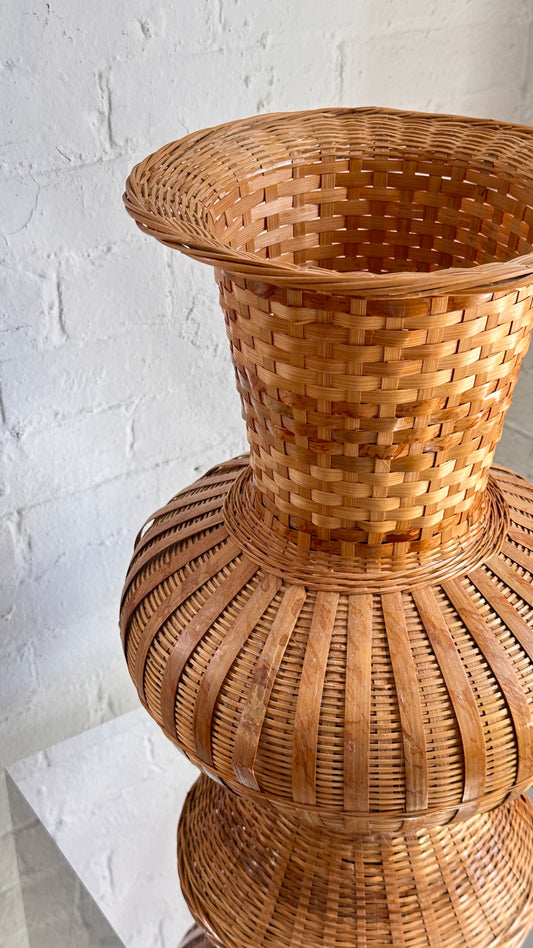 Vintage Woven Vase