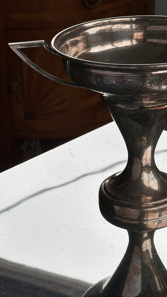 Canadian Rogers Art Deco Silver Trophy / Vase / Servingware