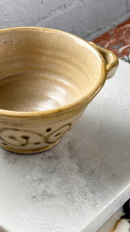 Mexican Ceramic Bowl with Handles