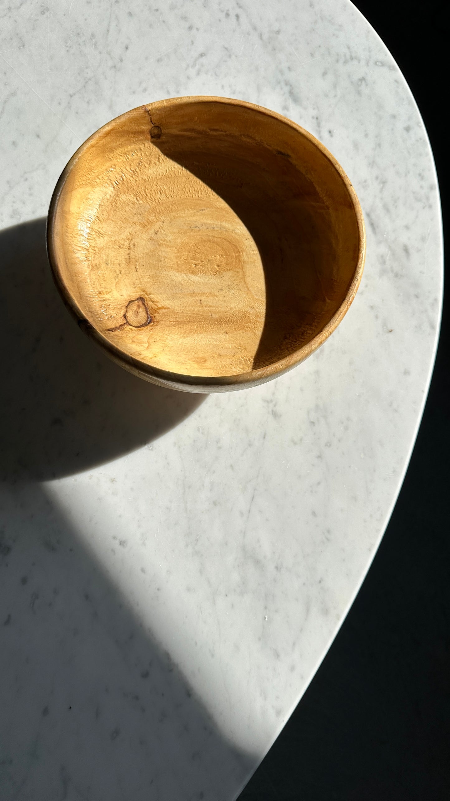Turned Wooden Bowl