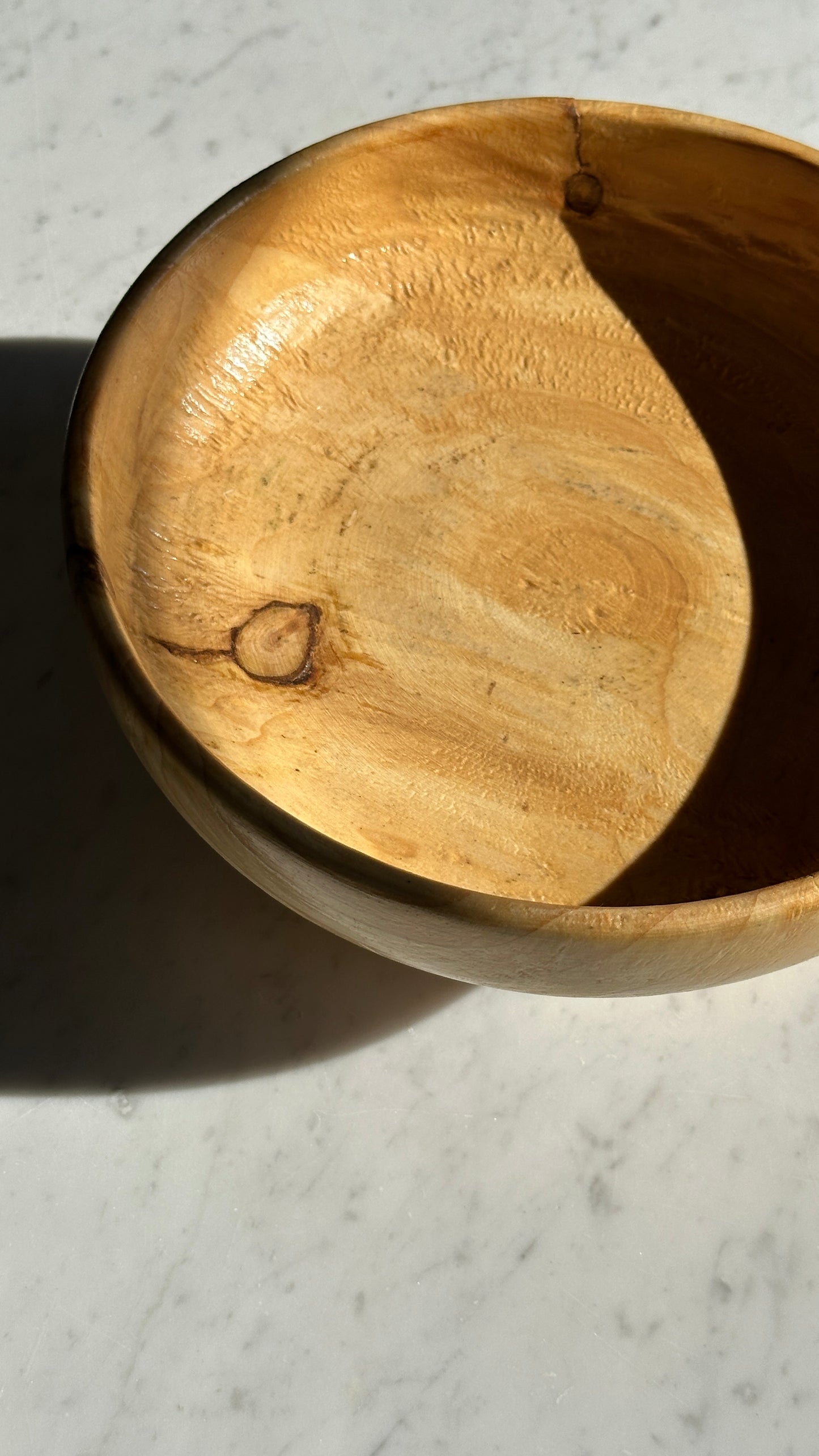 Turned Wooden Bowl
