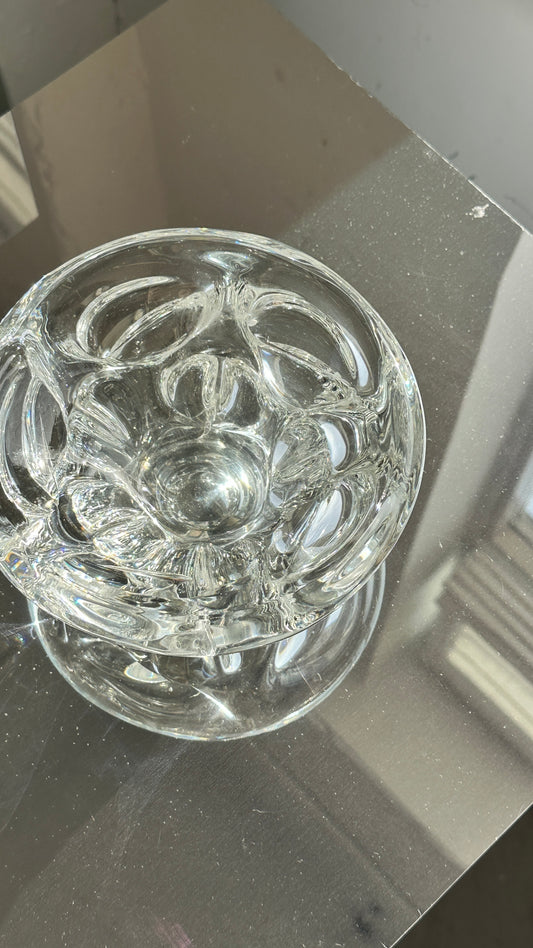 Chunky Vintage Art Glass Bowl