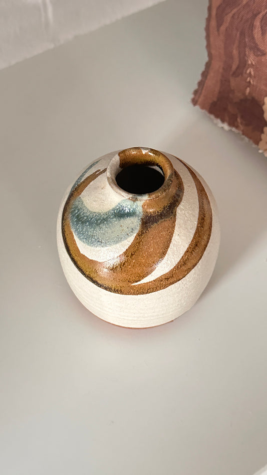 Stoneware Bud Vase by Gordon Cohen, Salem Ontario