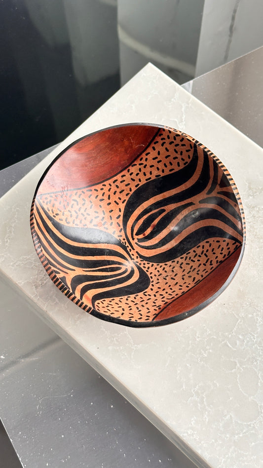 Hand Carved African Wooden Bowl