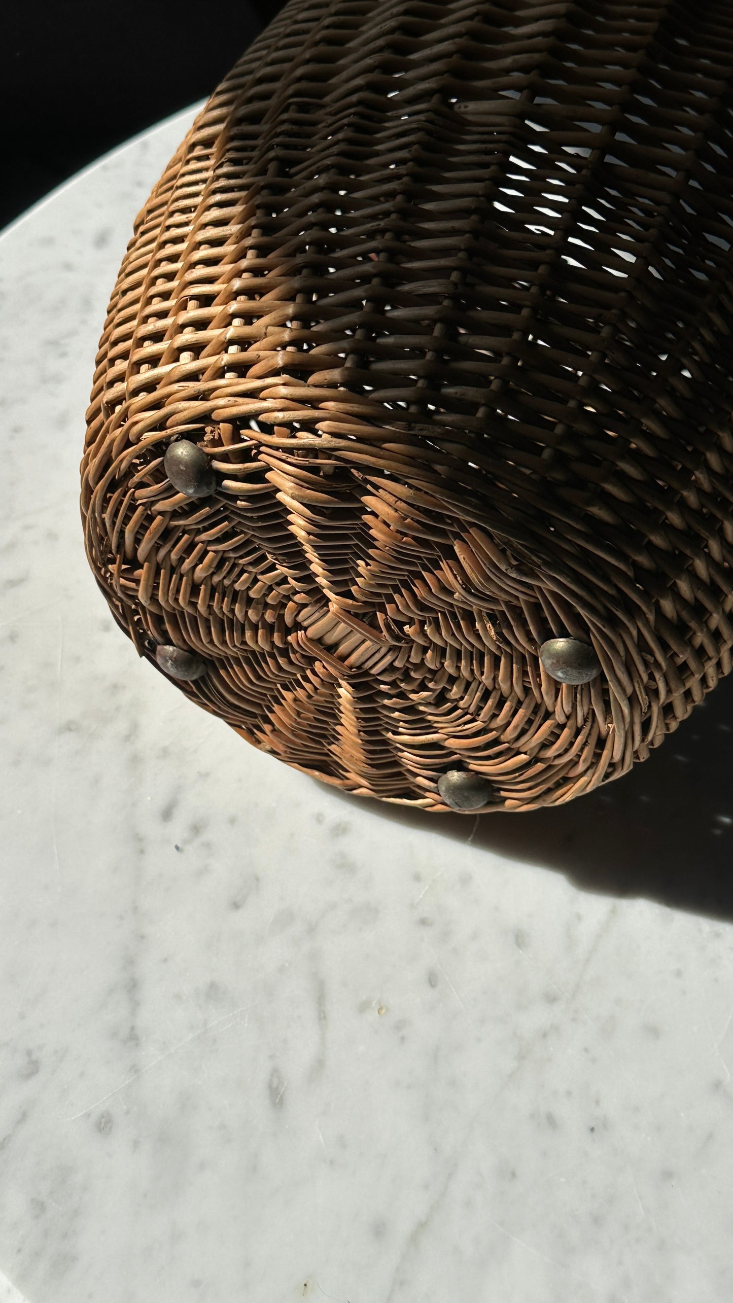 Woven Basket with Handle