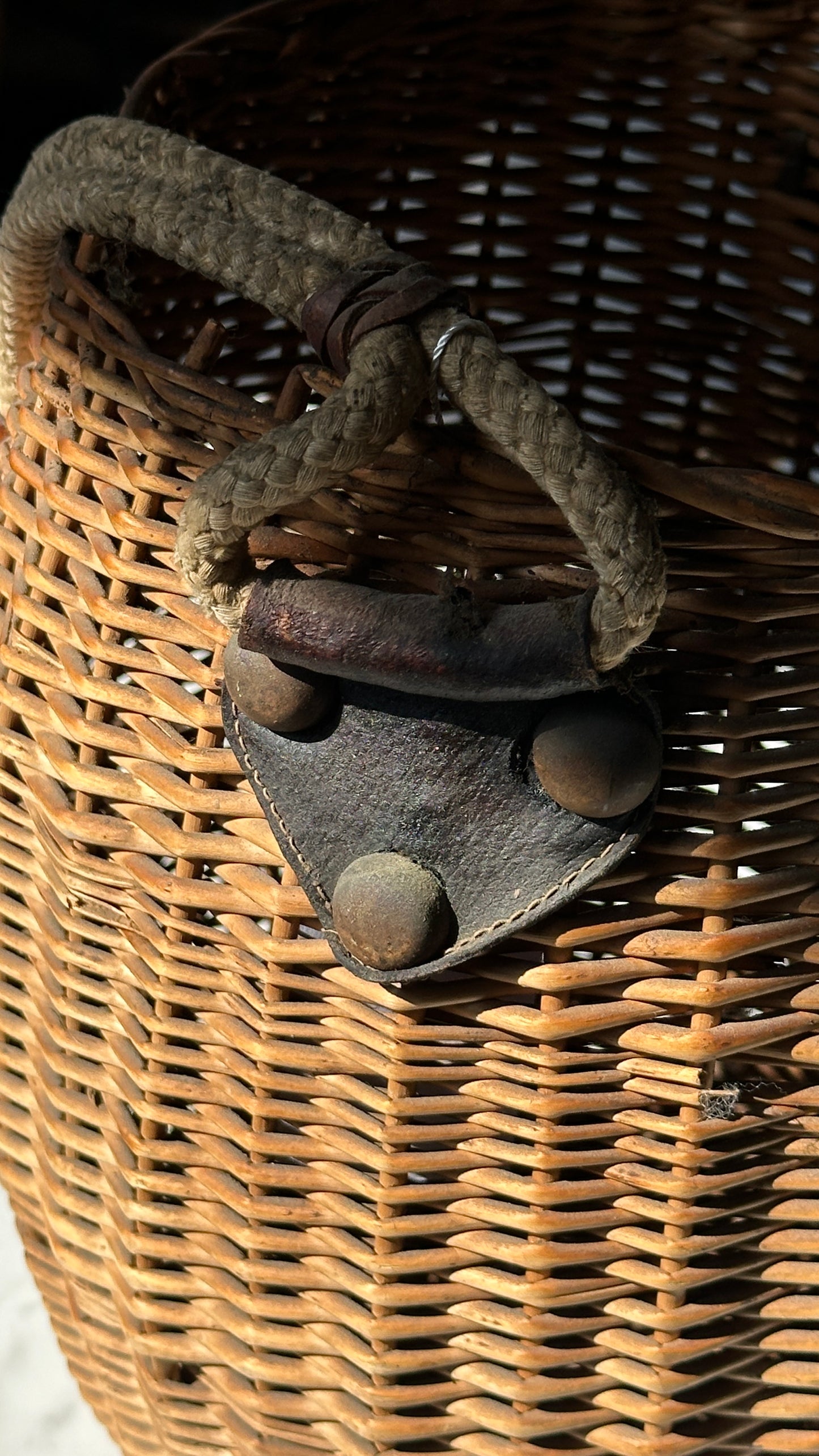 Woven Basket with Handle