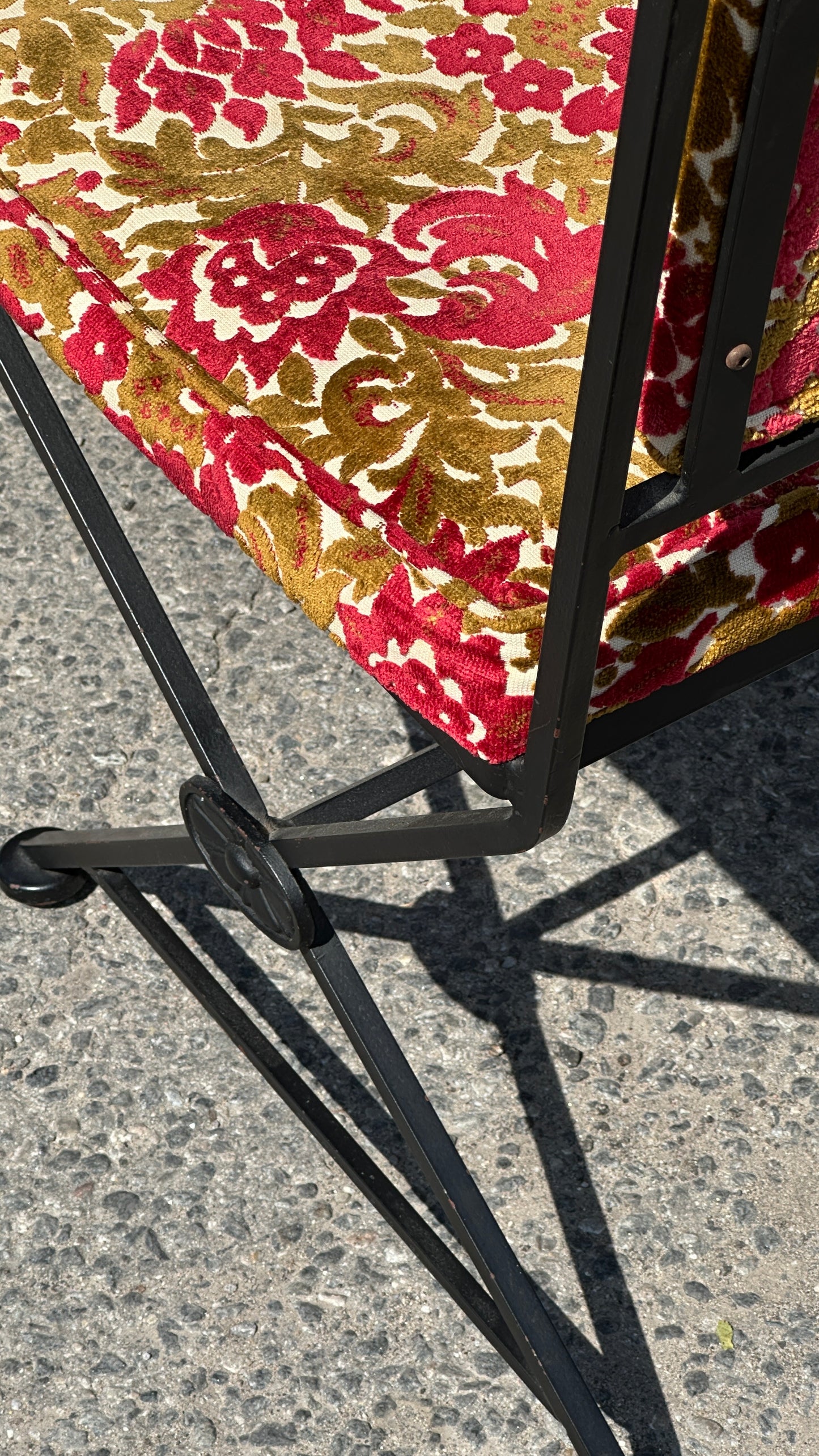 Set of 6 Wrought Iron Chairs