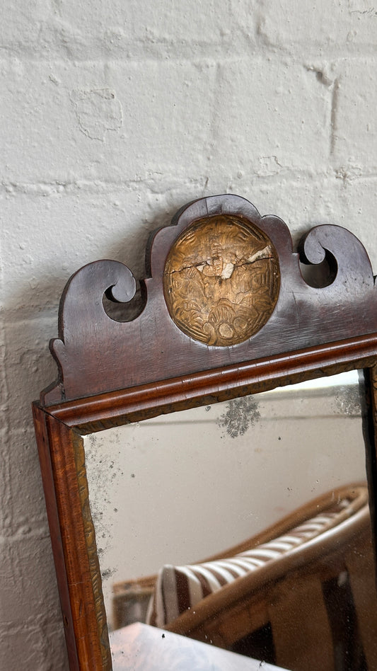 Antique Wooden Mirror