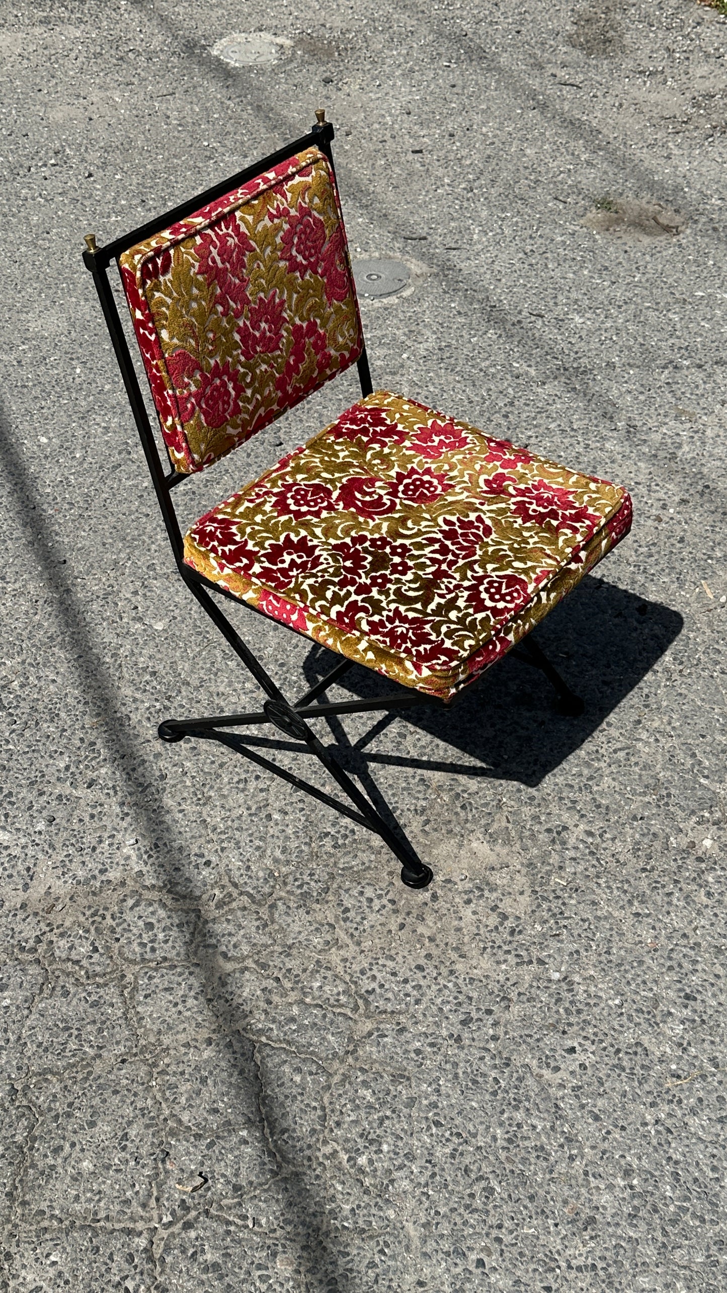 Set of 6 Wrought Iron Chairs