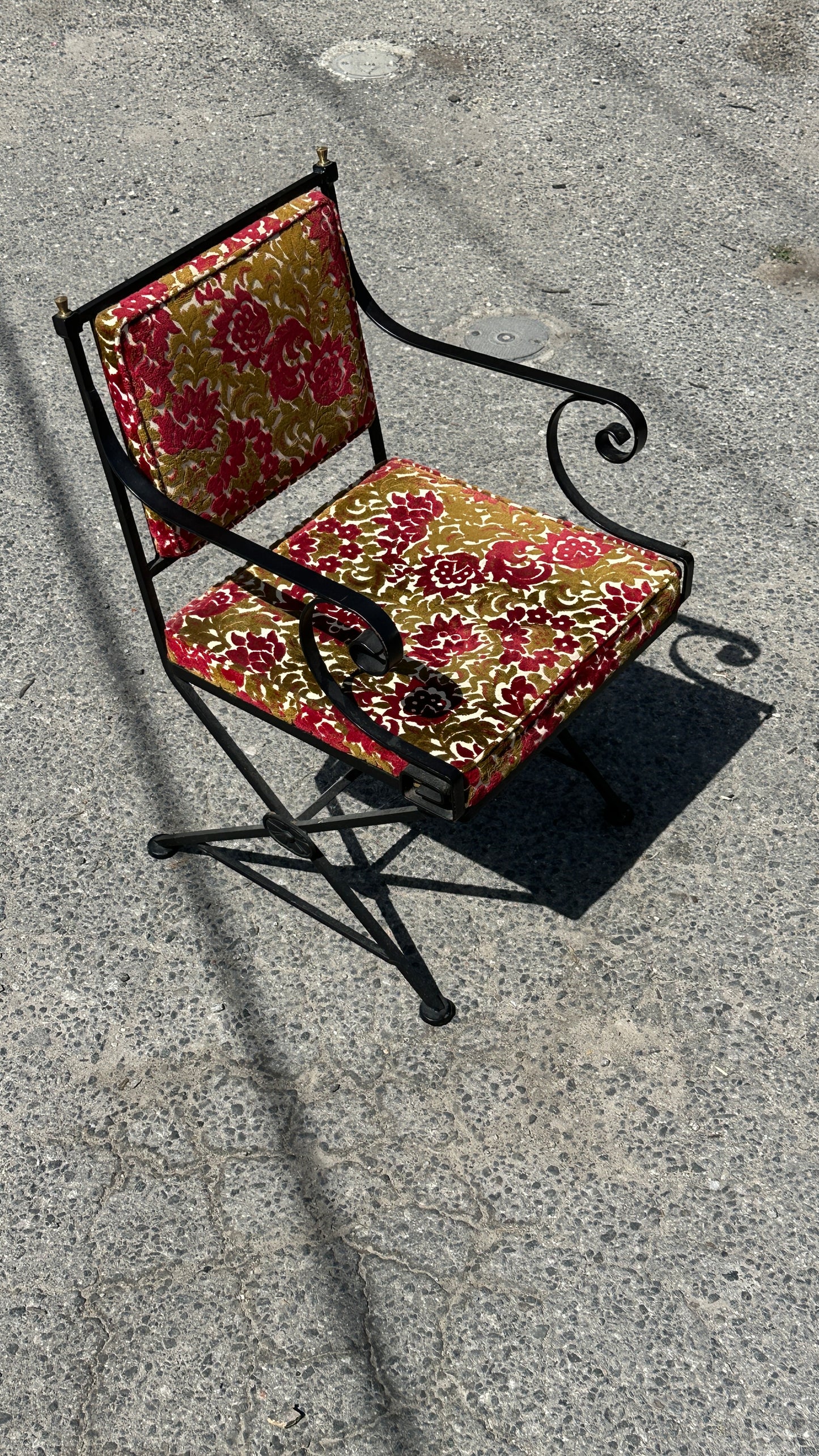 Set of 6 Wrought Iron Chairs