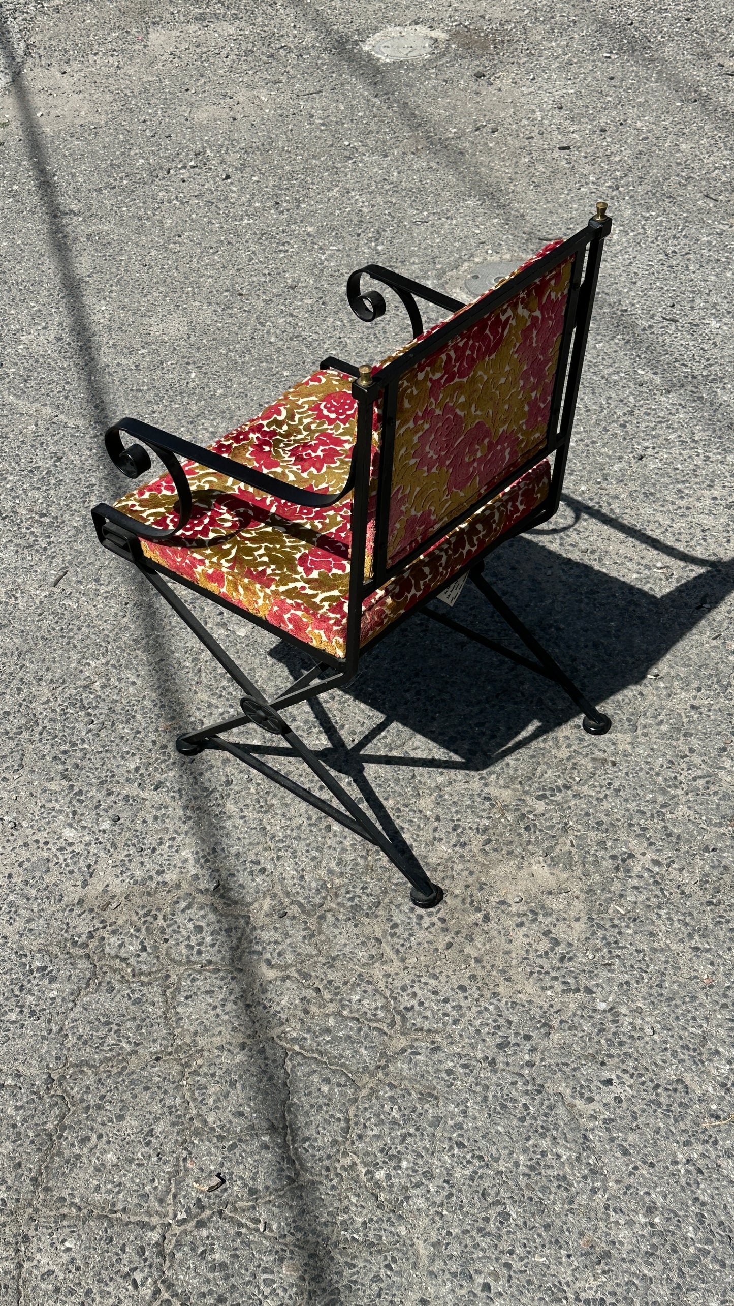Set of 6 Wrought Iron Chairs