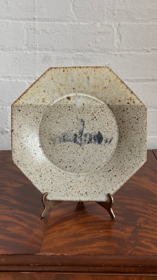 Pair of Studio Pottery Plates