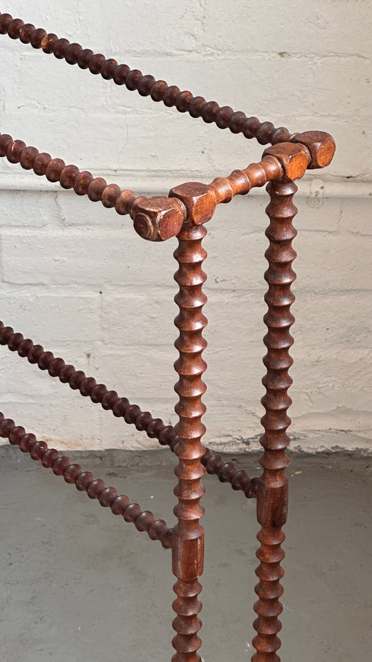 Bobbin Turned Towel / Blanket Rack