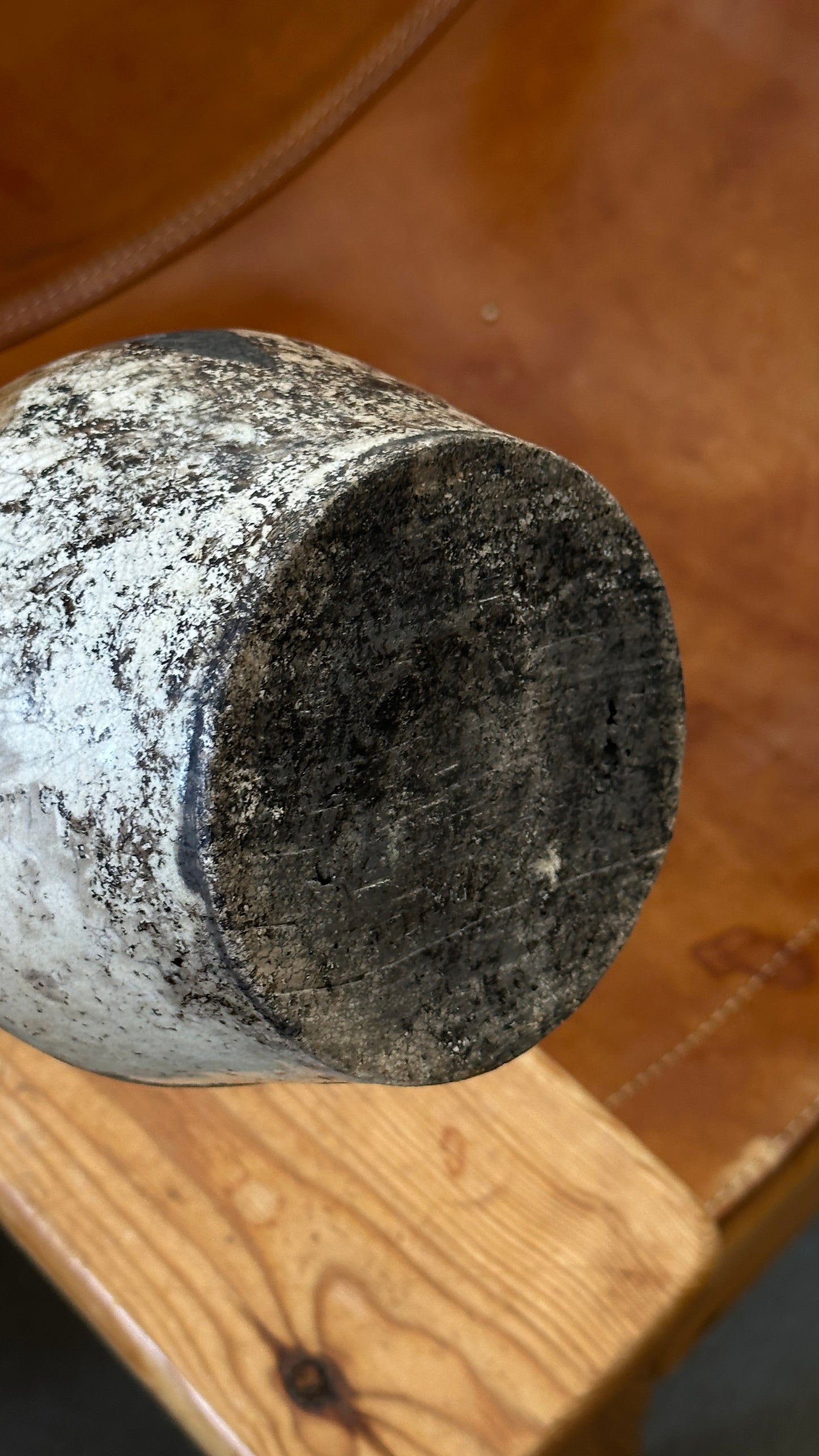 Thrown Raku Vessel