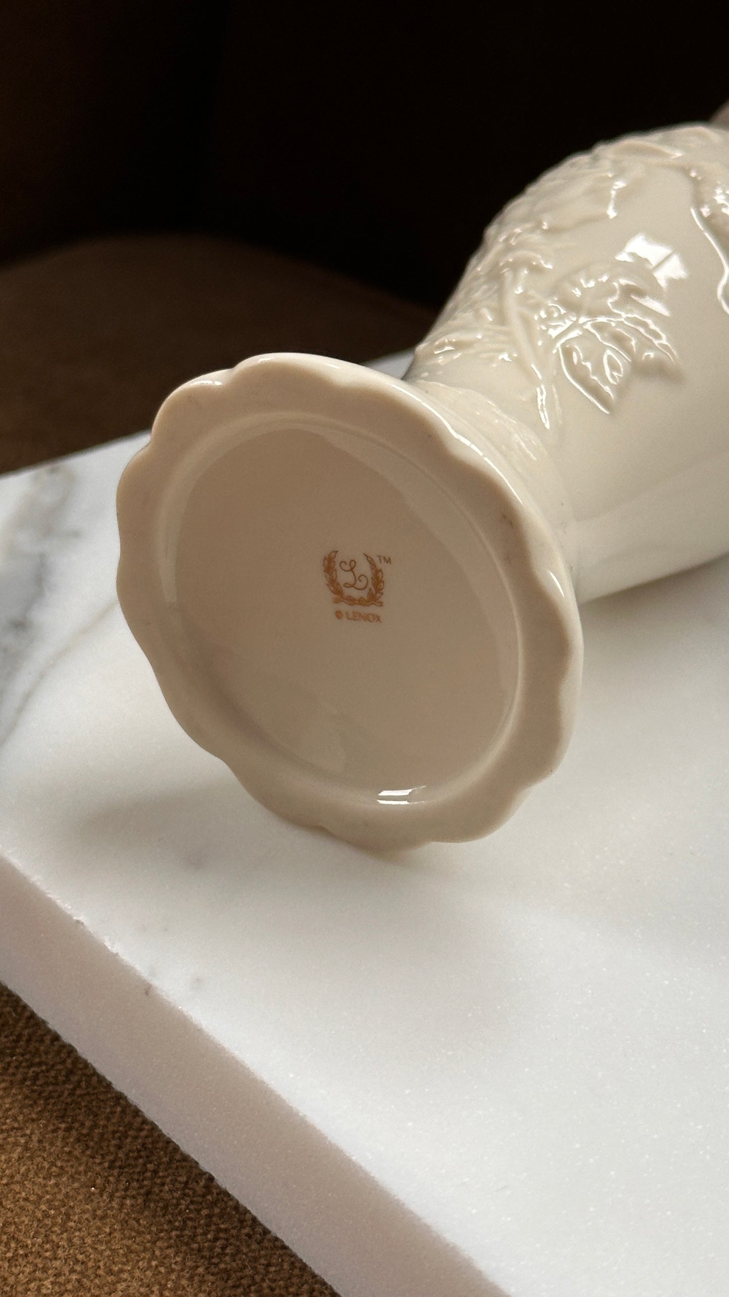 Vintage Porcelain Bud Vase by Lenox