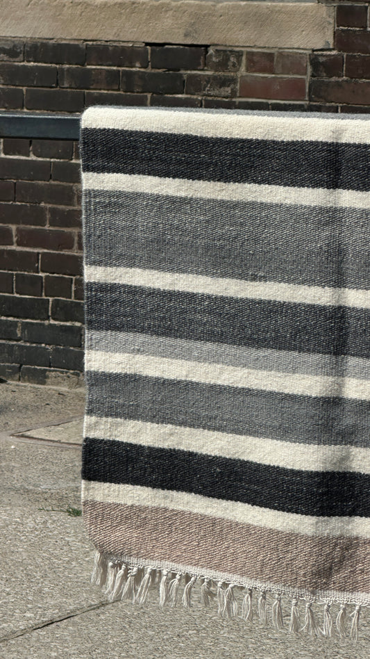Striped Wool Runner